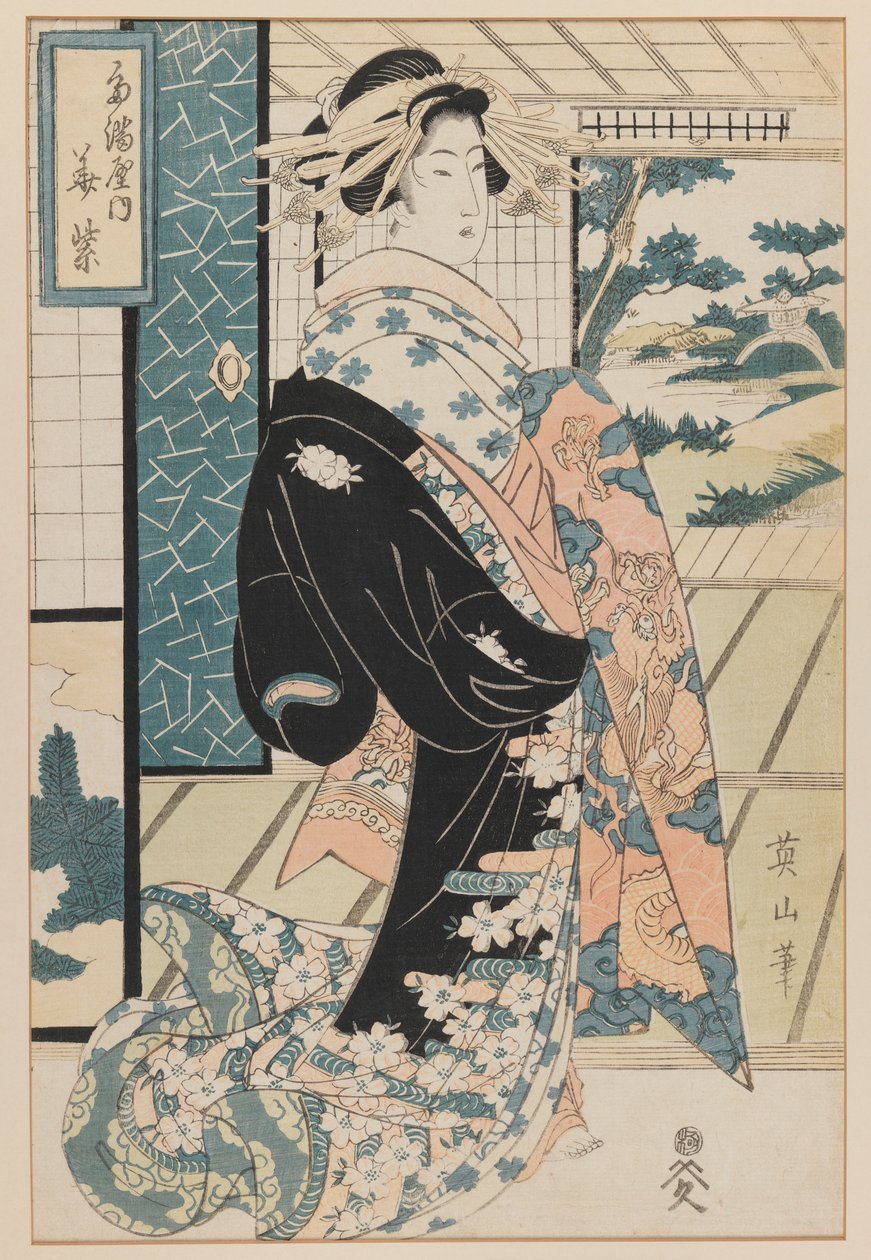 Bijin von Kikukawa Eizan