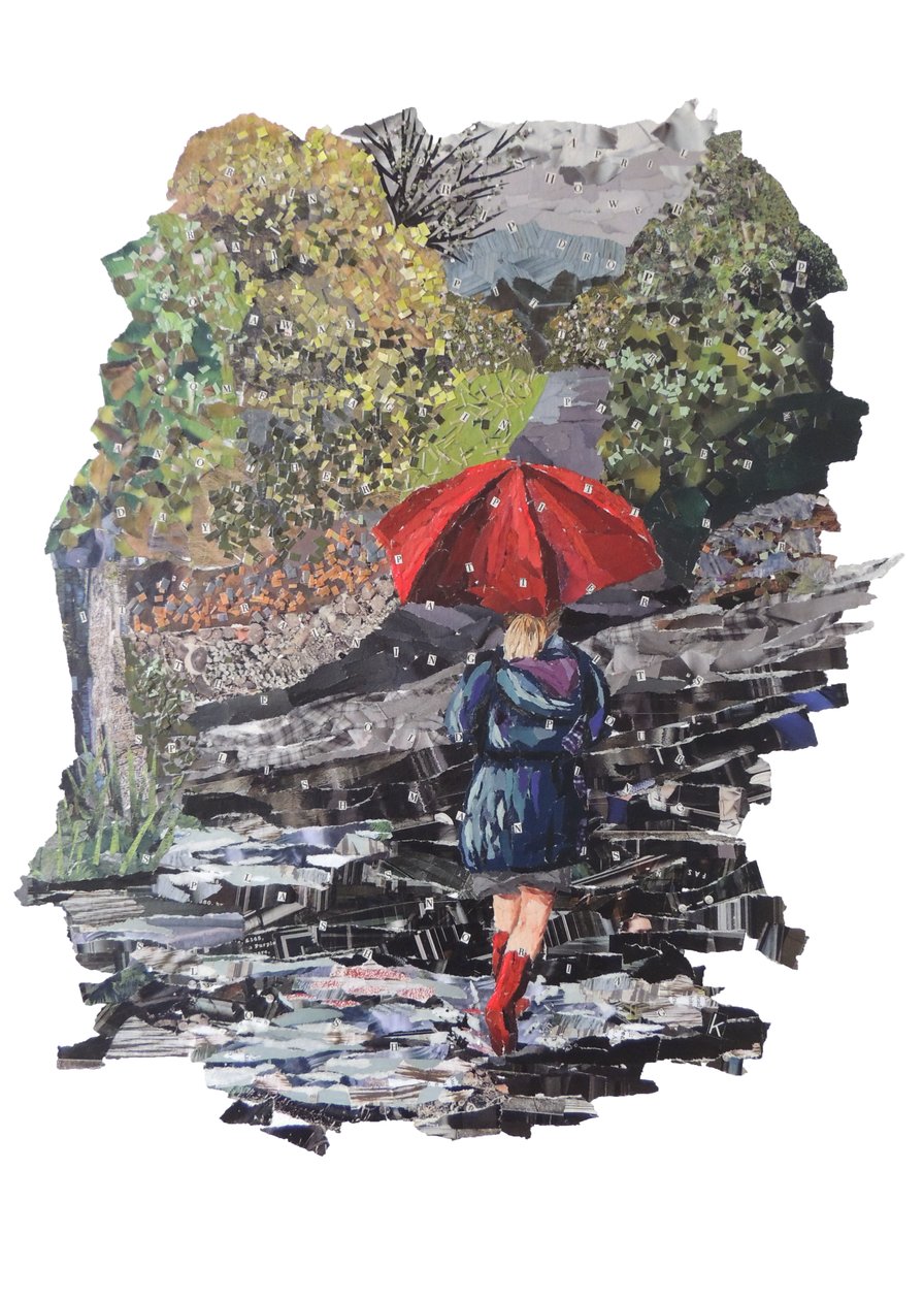 Aprilregen von Kirstie Adamson
