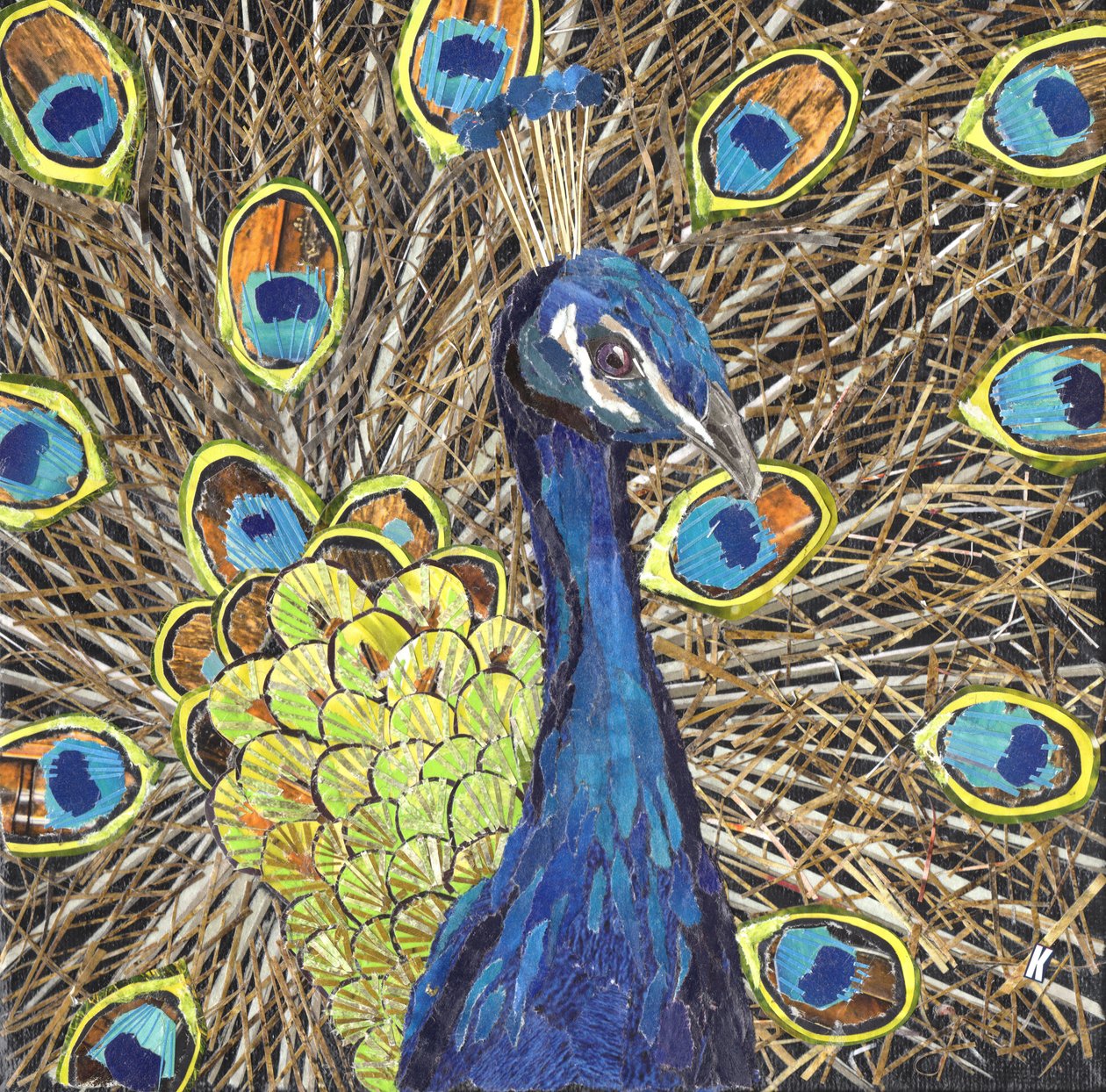 Pfau von Kirstie Adamson