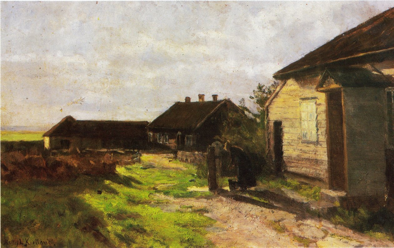 Tunet auf Kvalbein von Kitty Lange Kielland