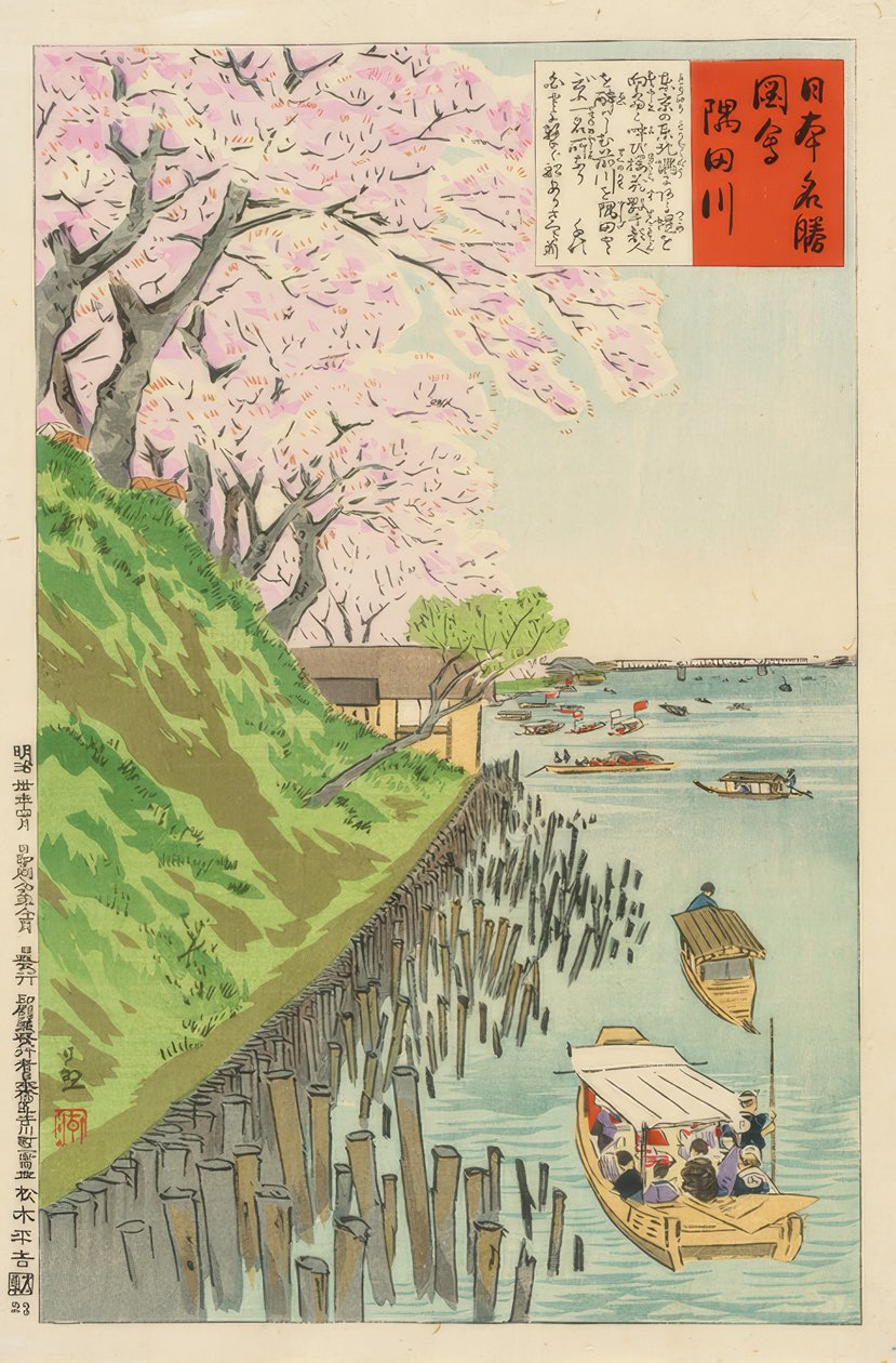 Sumida von Kiyochika Kobayashi