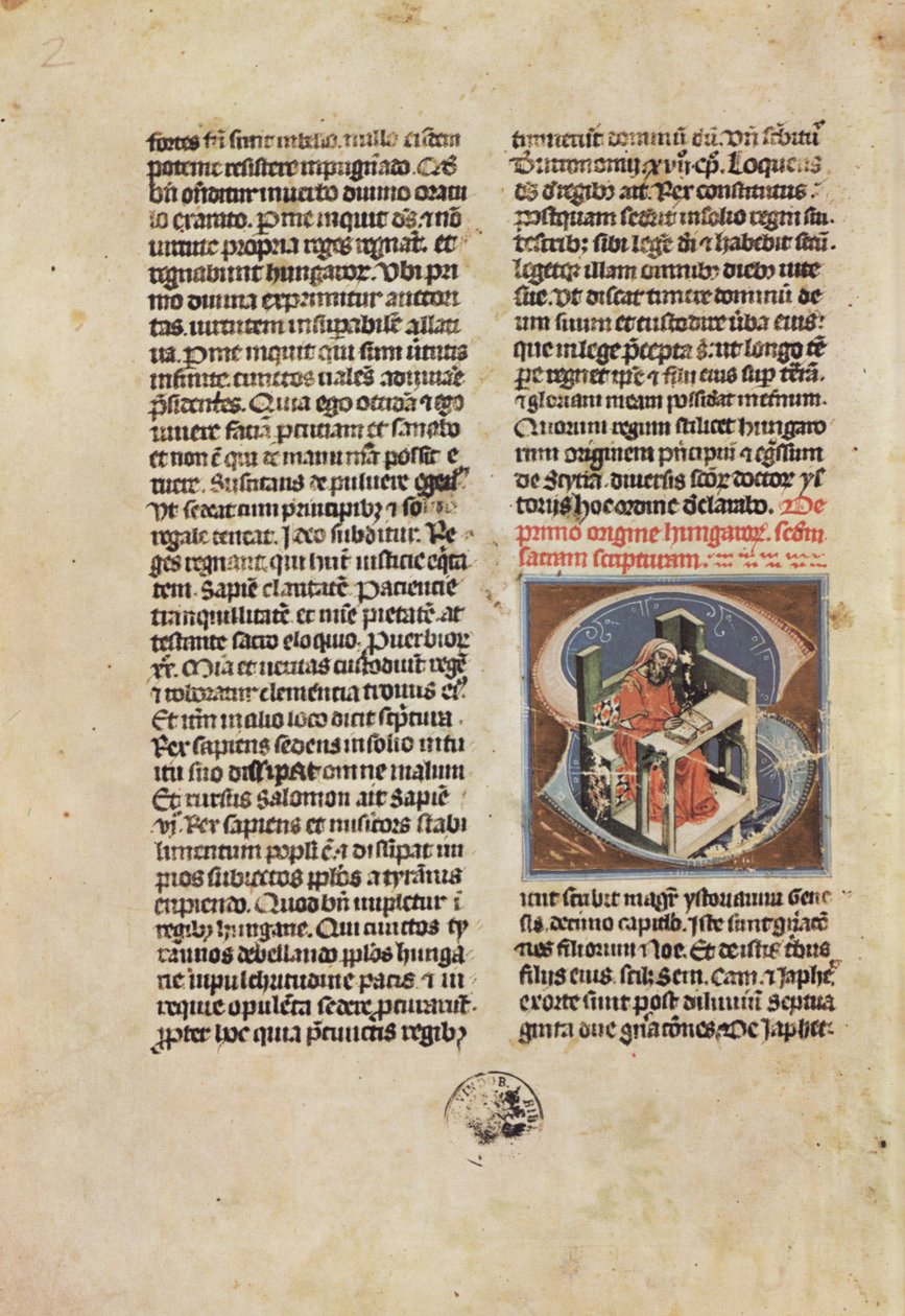 Illuminierte Chronik; Chronicon Pictum; Képes Krónika von Márk Kálti