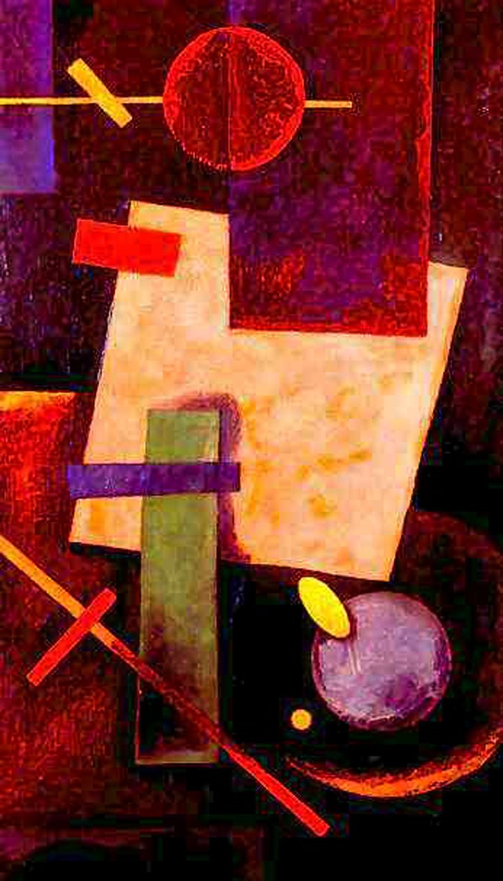 Suprematistische Komposition, 1916 von Ivan Vassilyevich Klyun