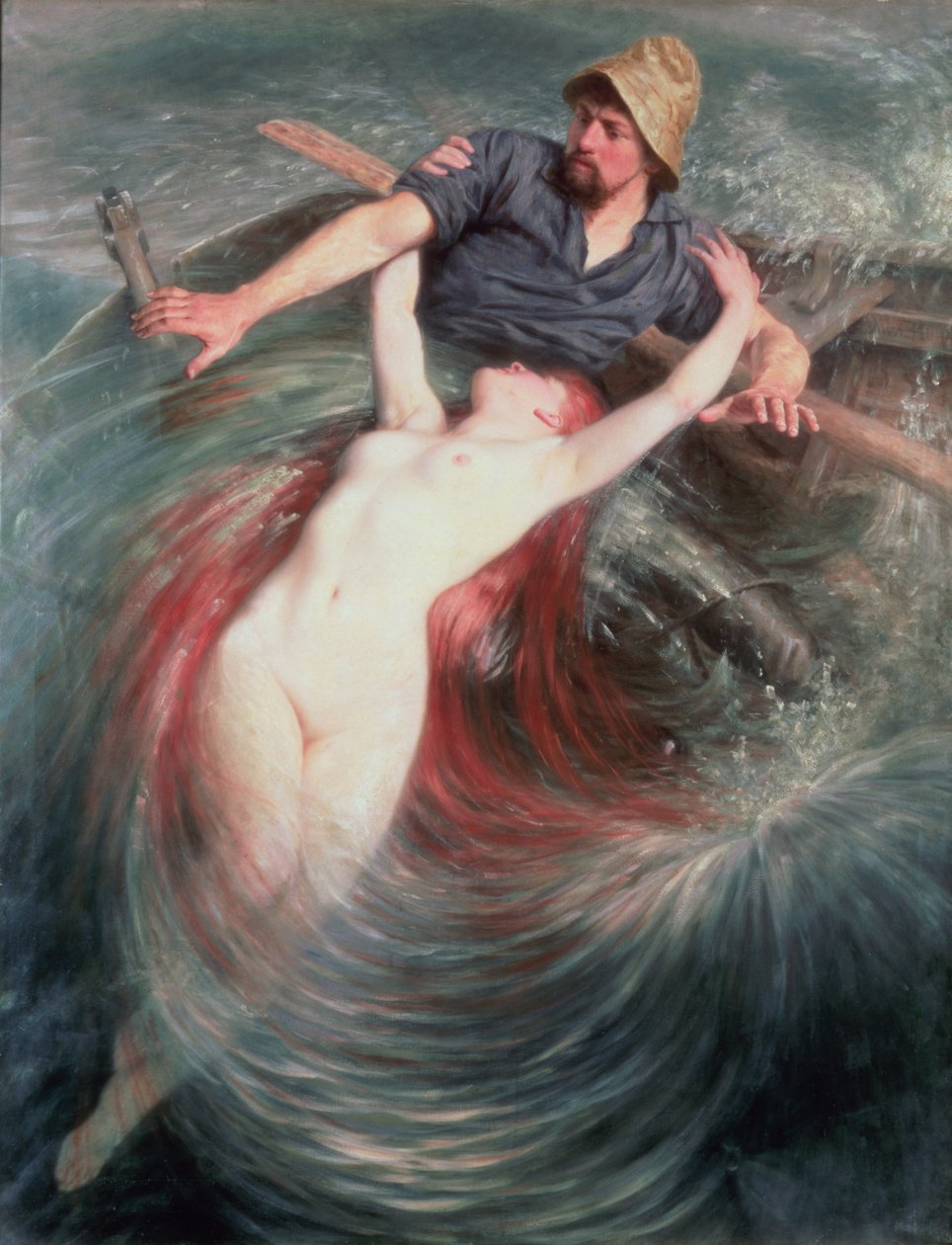 Der Fischer und die Sirene von Knut Ekvall