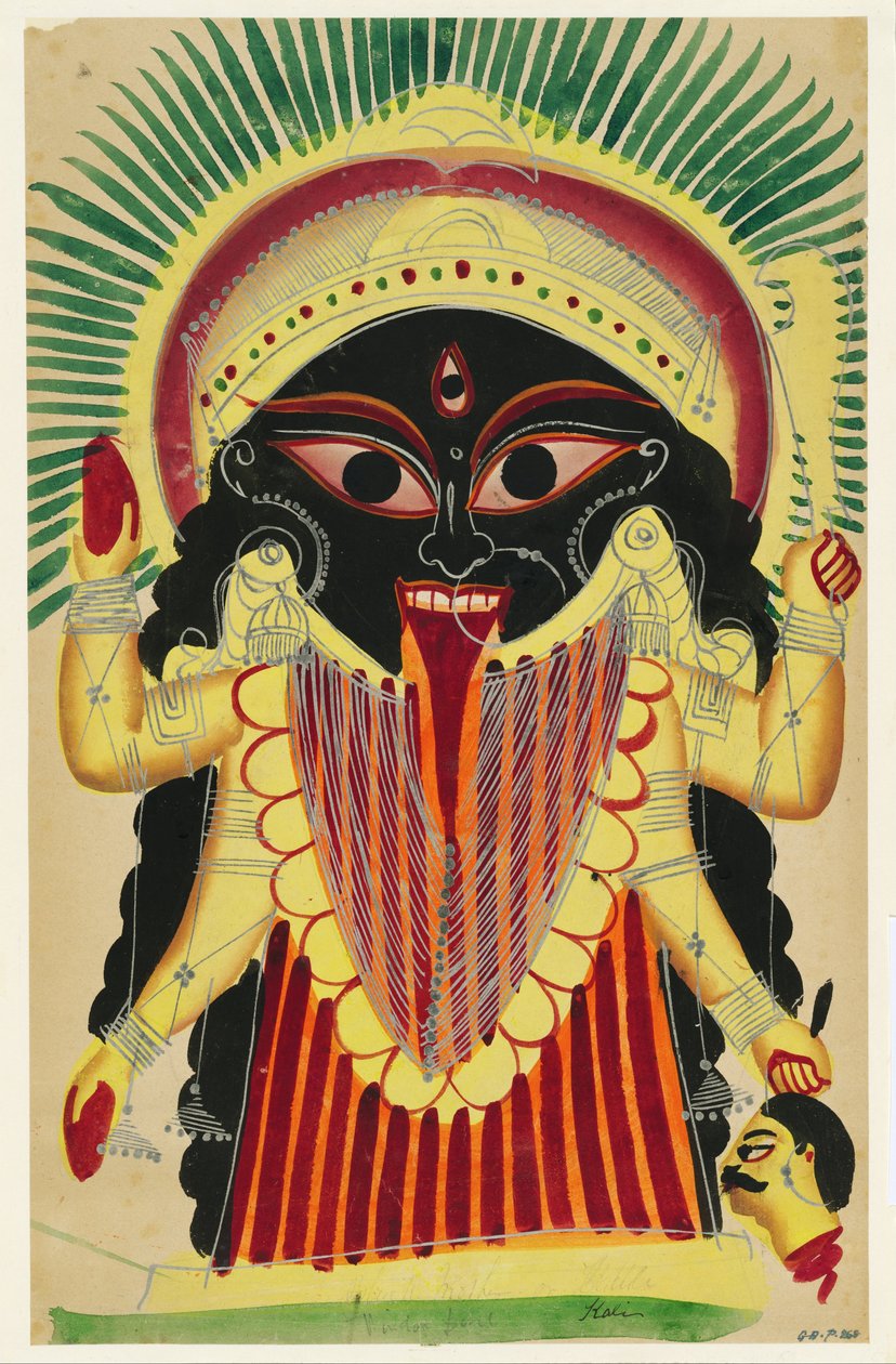 Kali von Kolkata (Calcutta) Kalighat