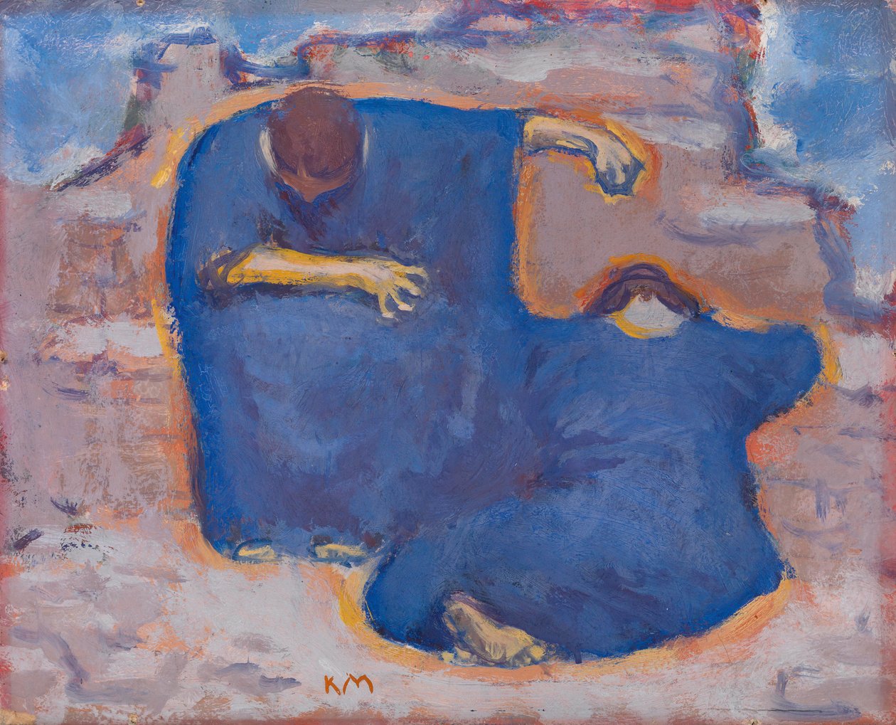 Trauernde Frauen von Koloman Moser