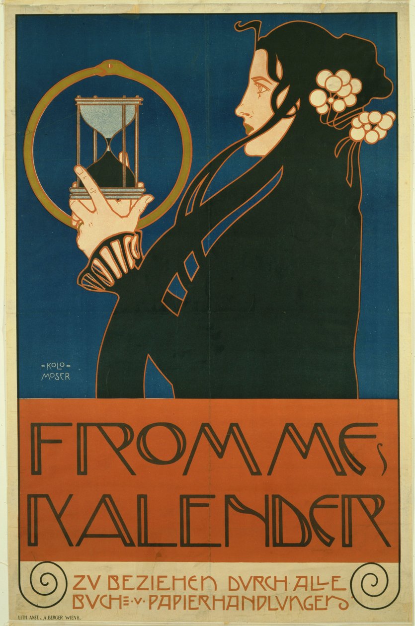 Frommes Kalender von Koloman Moser