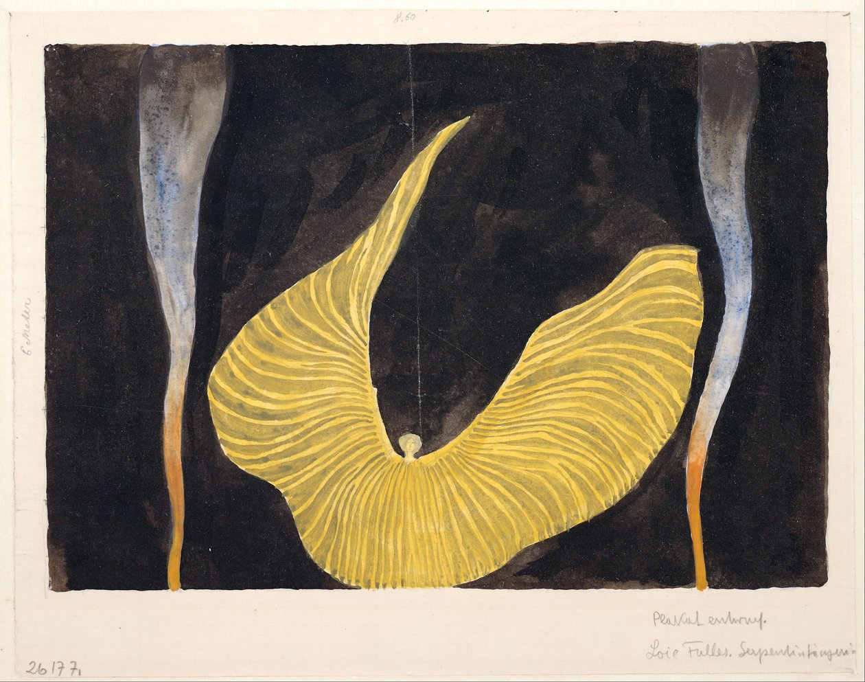 Loïe Fuller im Tanz 