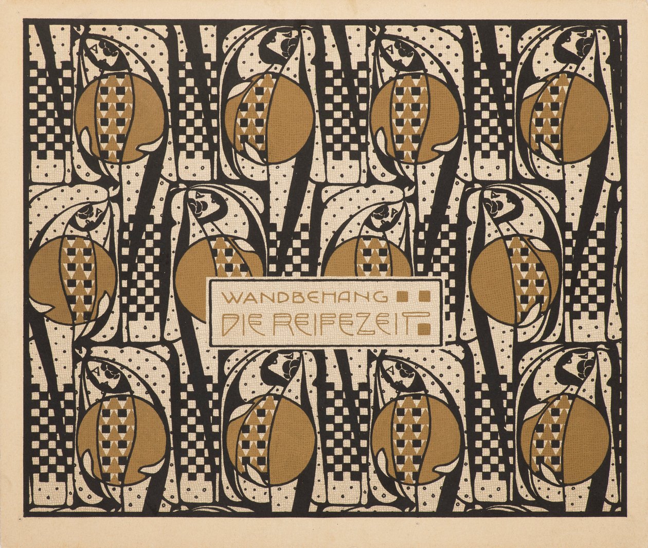Die Zeit der Erfüllung, 1901 von Koloman Moser