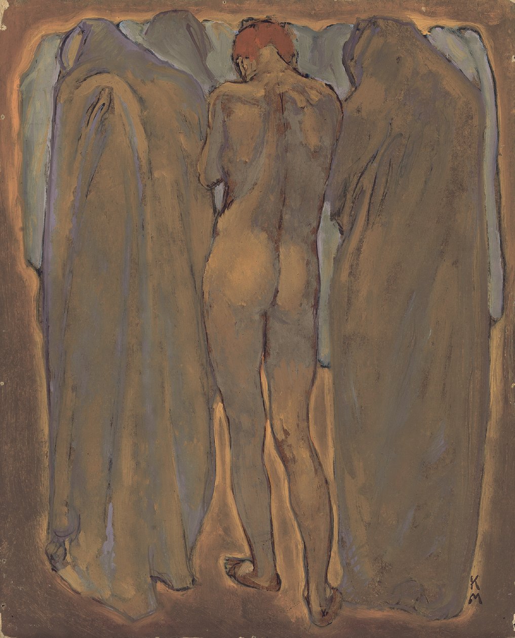 Weiblicher Akt von Koloman Moser