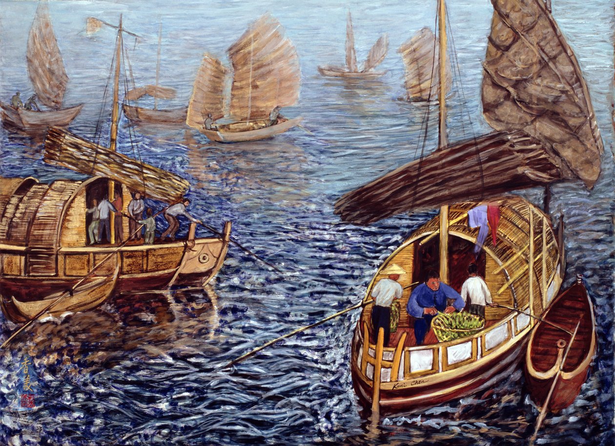 Dschunken, 1992 von Komi Chen