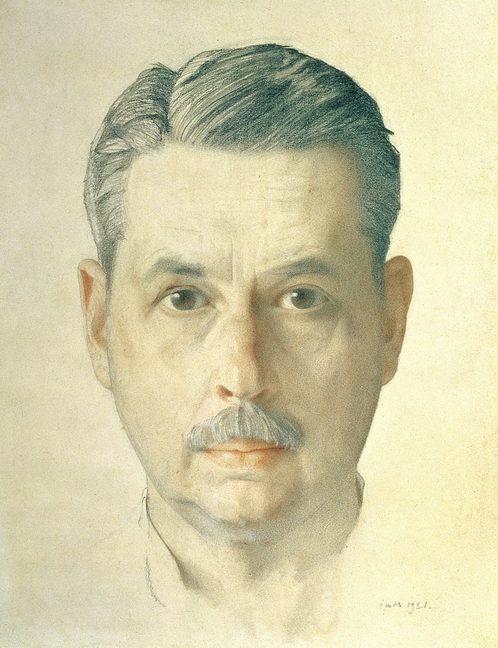 Selbstporträt, 1921 von Konstantin Andreevic Somov