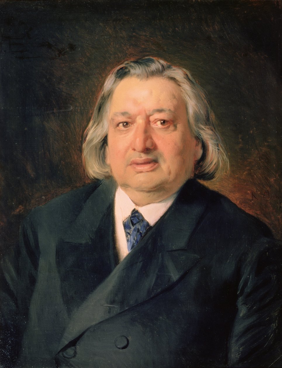 Porträt von Ossip Petrov, 1870 von Konstantin Egorovich Makovsky