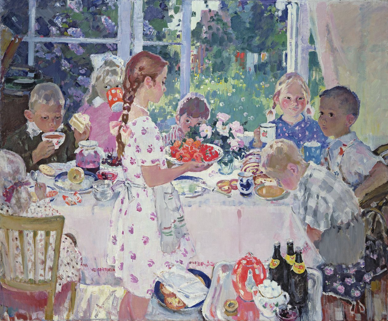 Der Geburtstag von Konstantin Fedorovich Bogaevsky