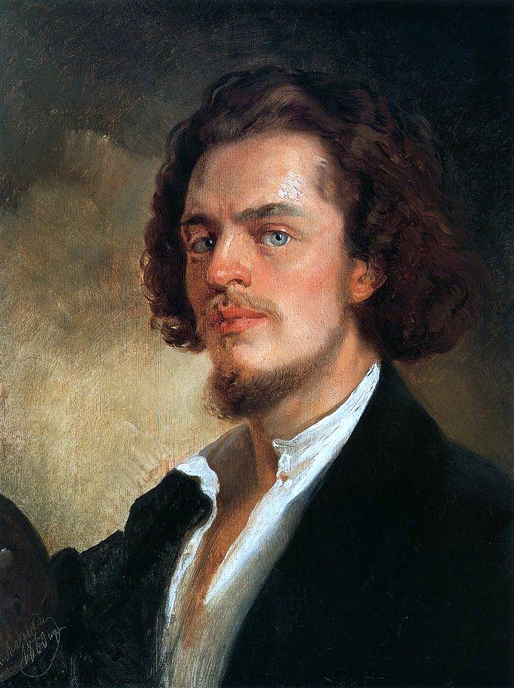 Selbstporträt von Konstantin Egorovich Makovsky