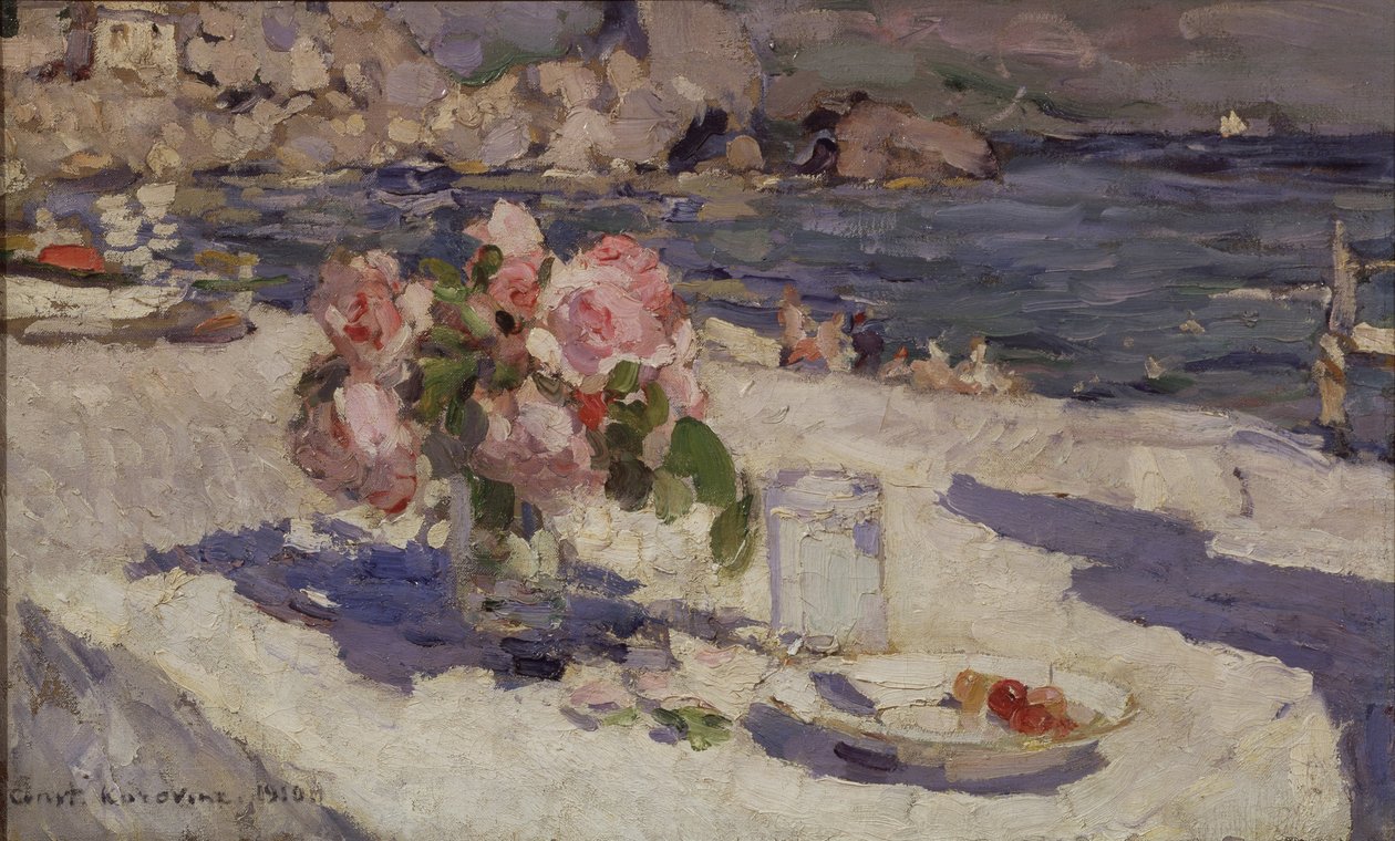 Am Meeresufer von Konstantin Alekseevich Korovin