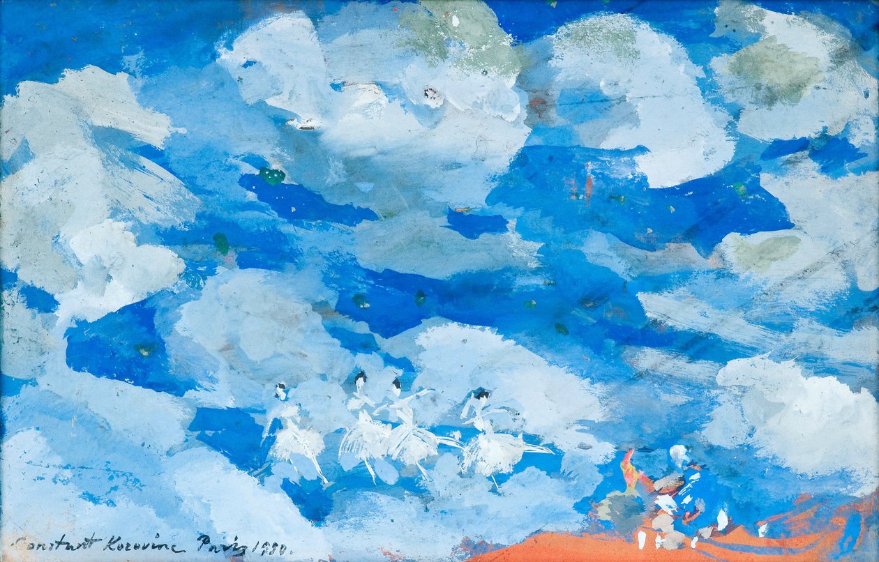 Balletttänzer, 1930 von Konstantin Alekseevich Korovin