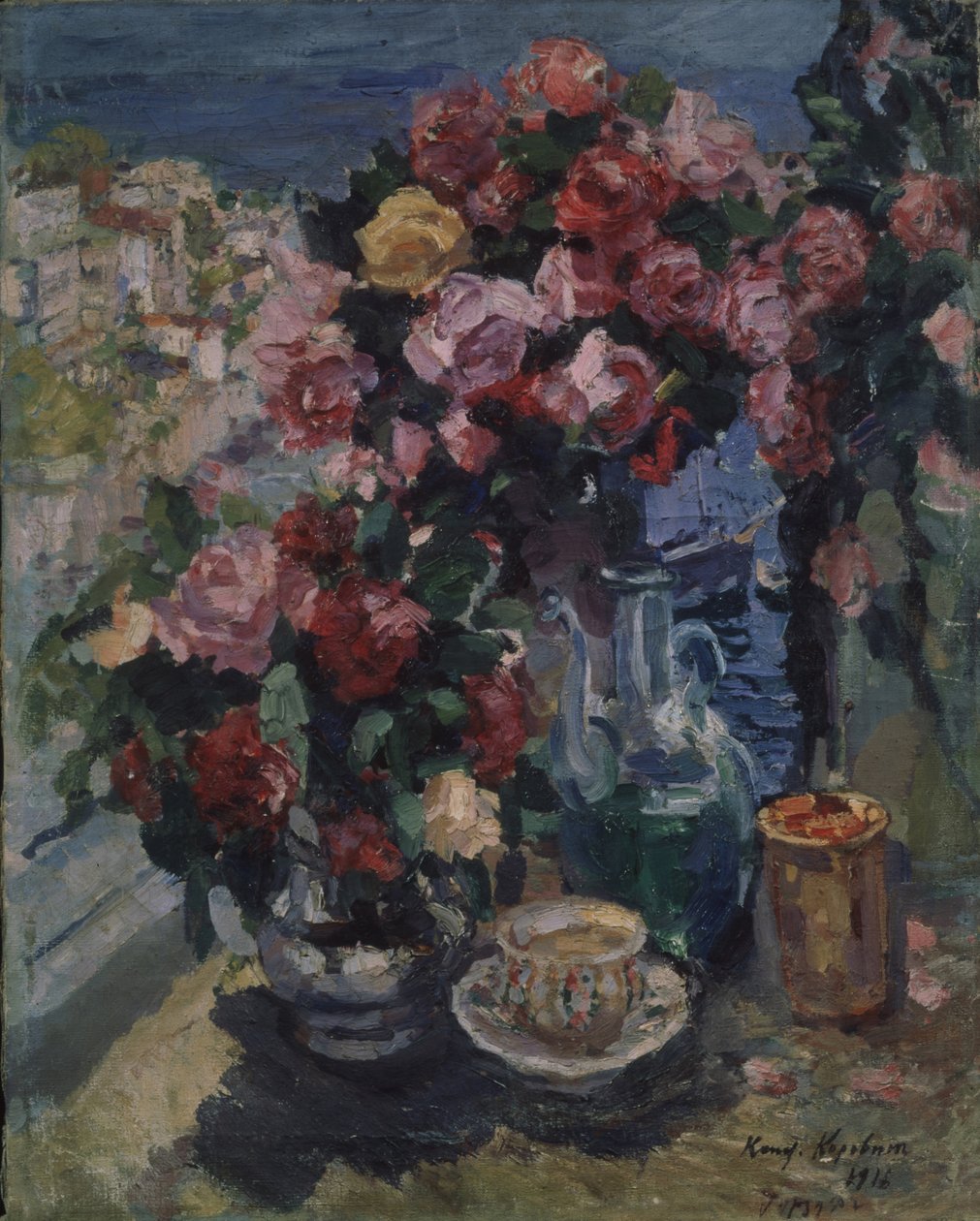 Rosen. Gurzuf, 1916 von Konstantin Alekseevich Korovin