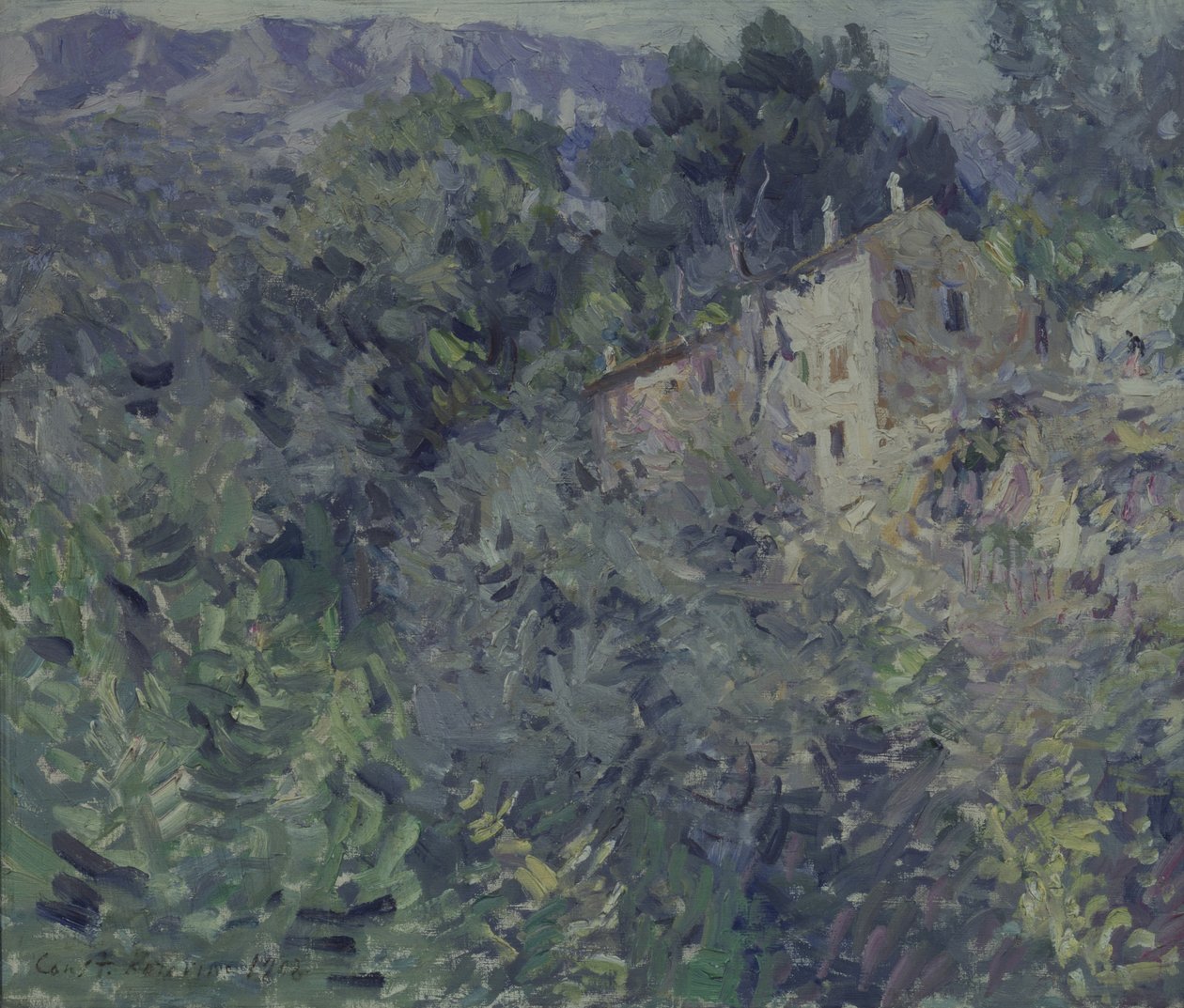 Südfrankreich von Konstantin Alekseevich Korovin