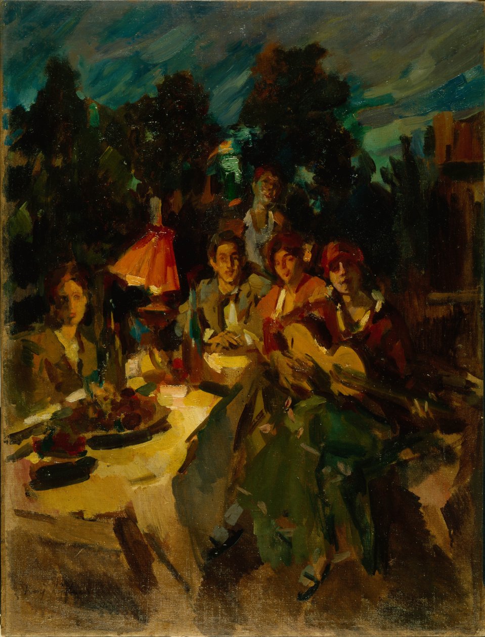 Südliche Nacht von Konstantin Alekseevich Korovin