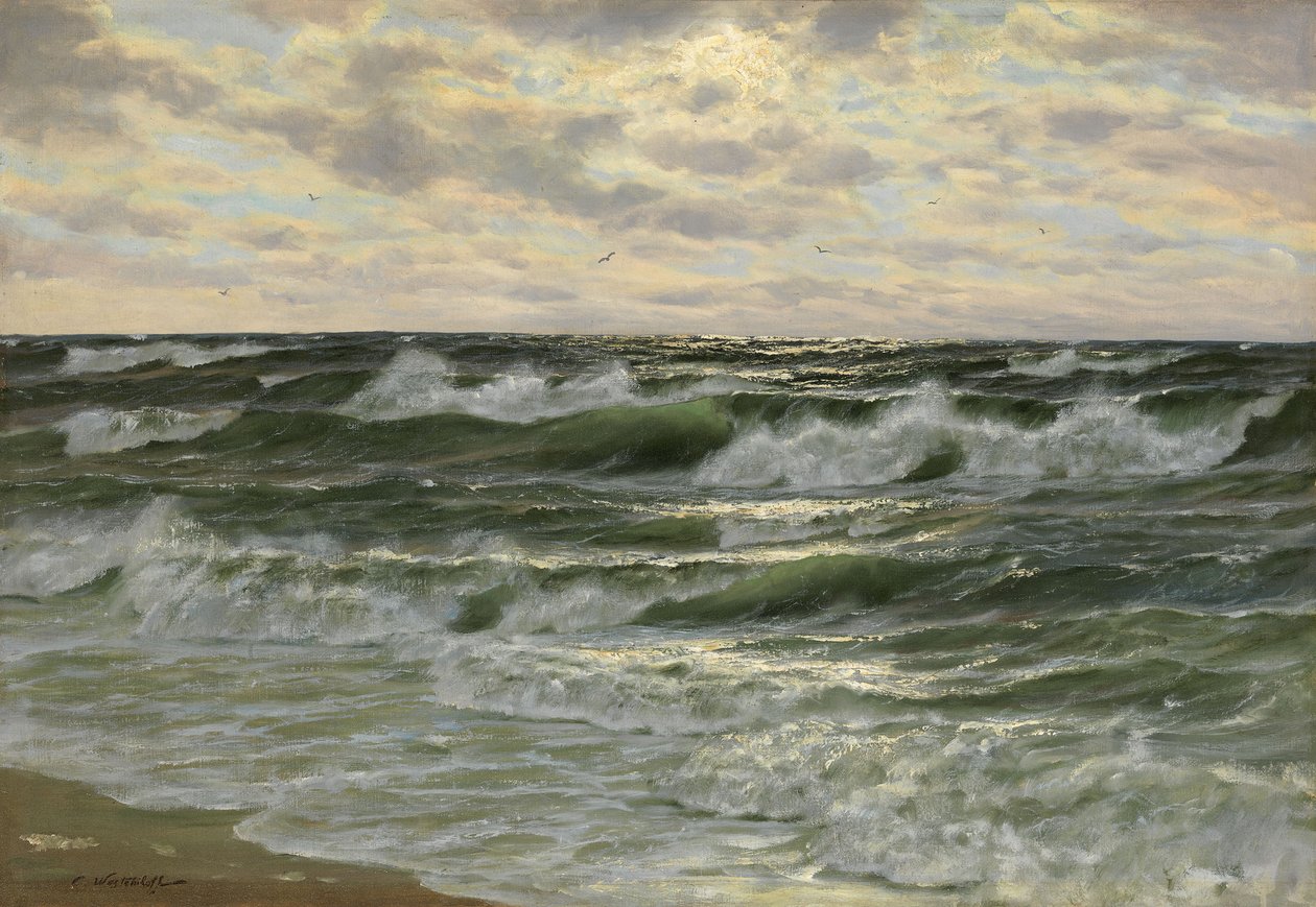 Rollende Wellen von Konstantin Alexandrovich Veshchilov