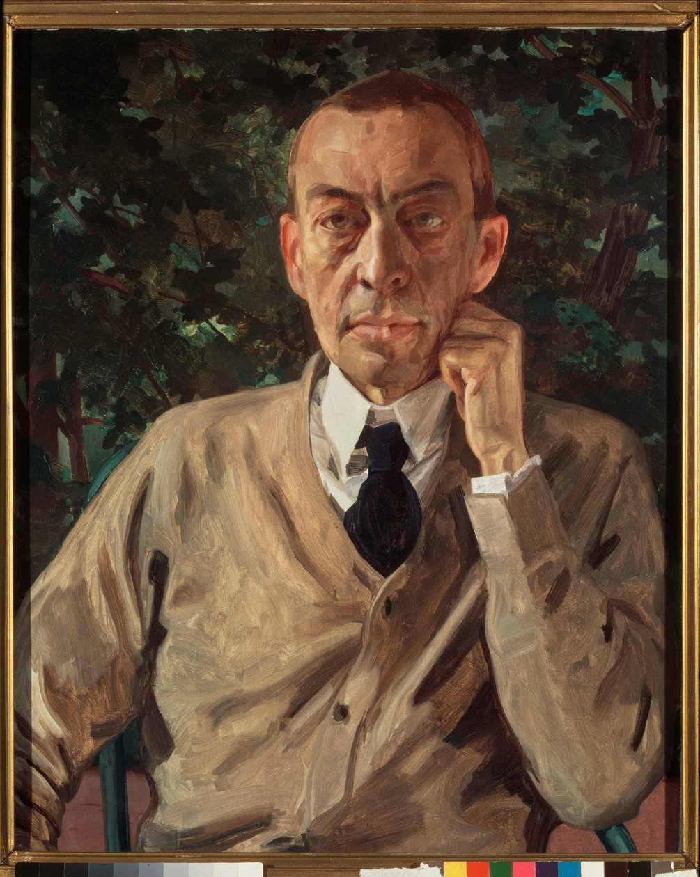 Sergei Rachmaninoff von Konstantin Andreevic Somov