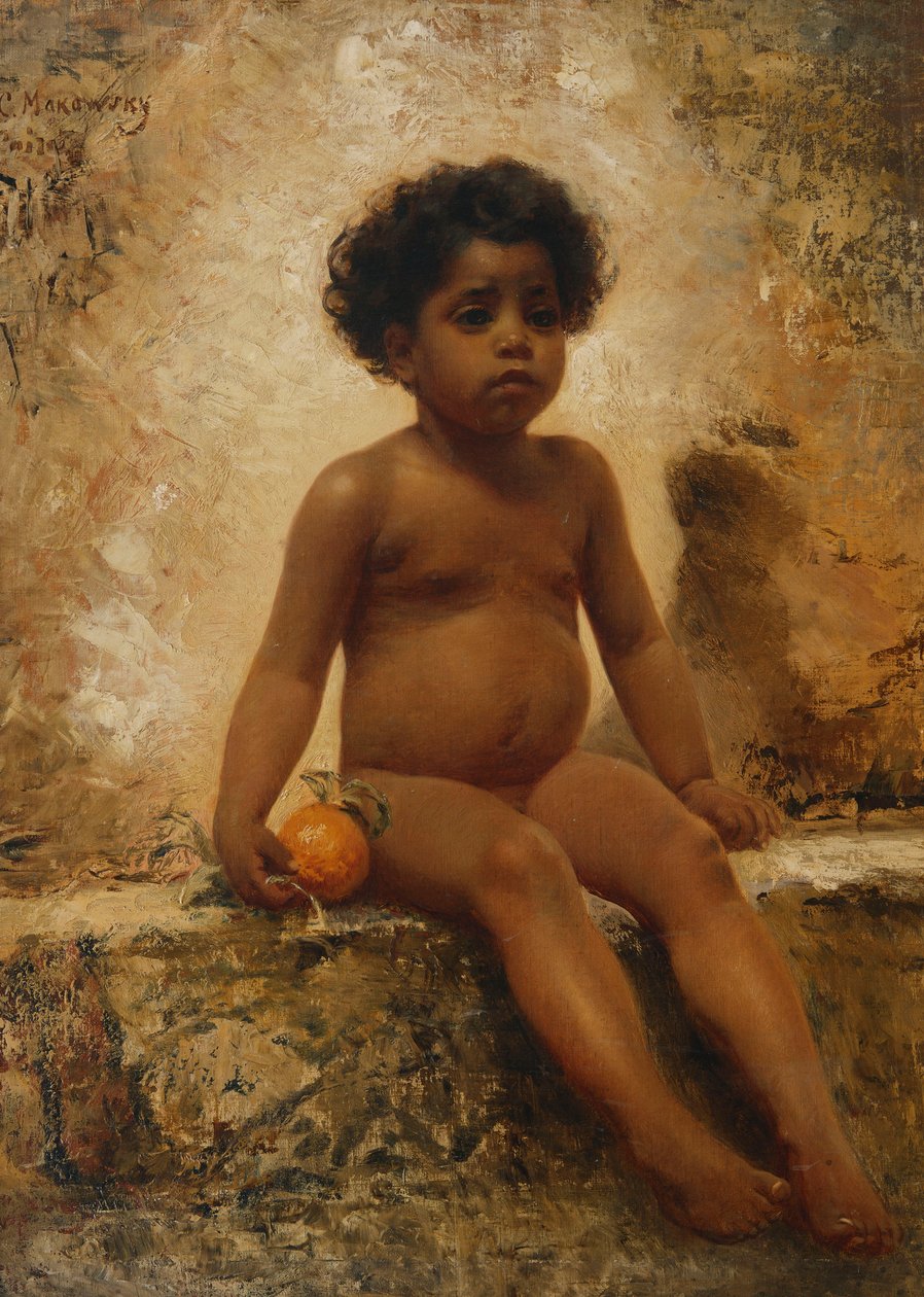 Der Straßenjunge von Konstantin Egorovich Makovsky