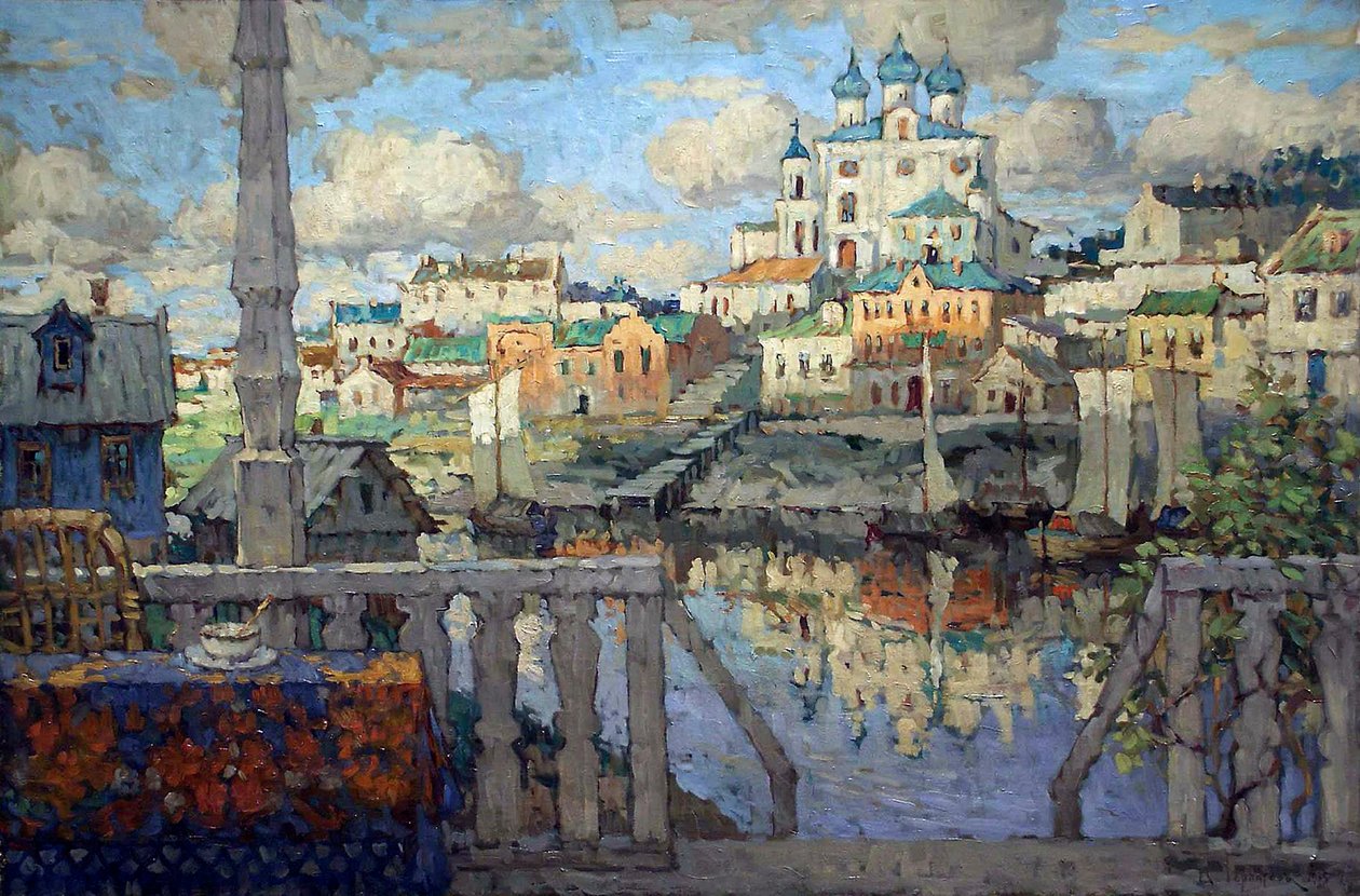 Pskow, 1915 von Konstantin Ivanovich Gorbatov