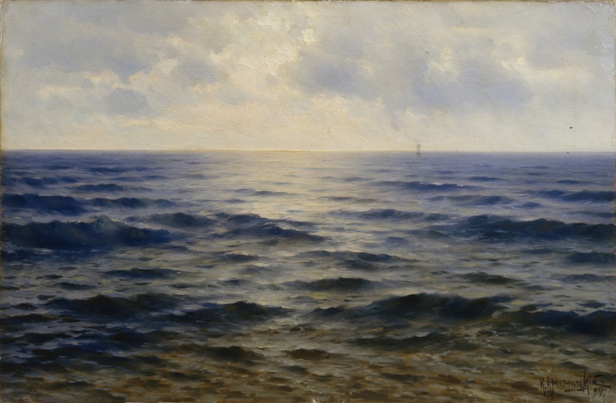 Das Meer, 1894 von Konstantin Yakovlevich Kryzhitsky
