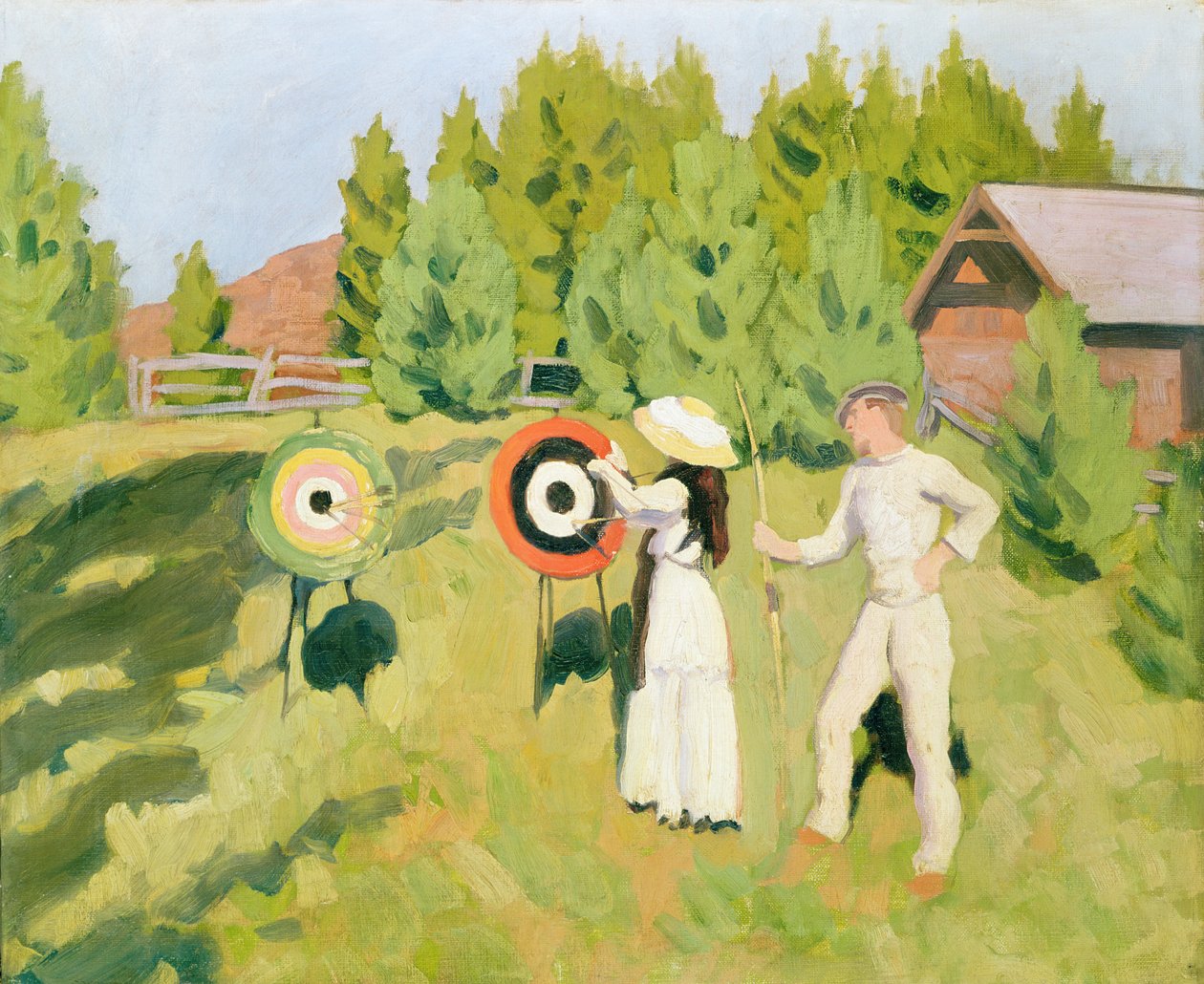 Bogenschützen, 1911 von Károly Ferenczy