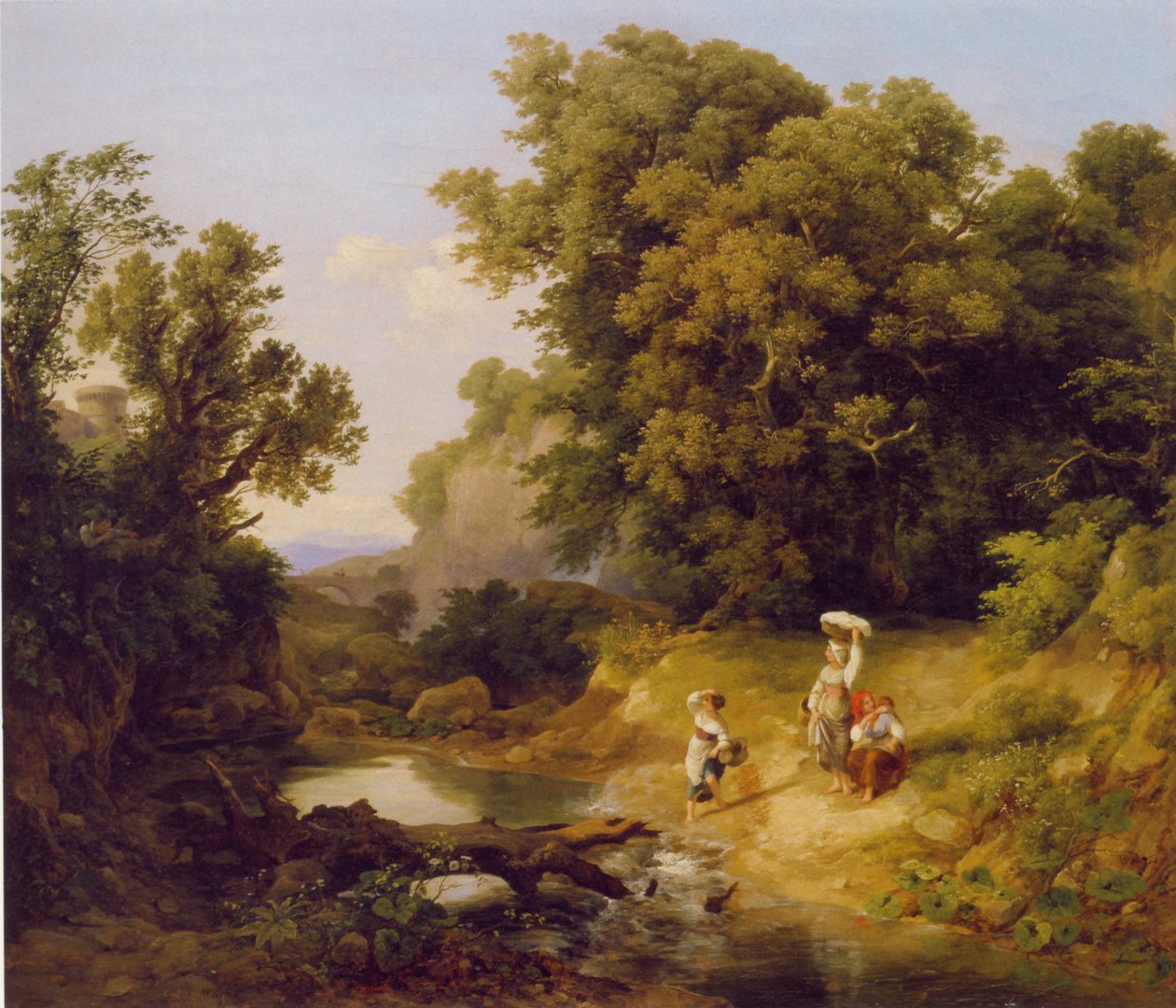 Ideale Landschaft von Károly Markó