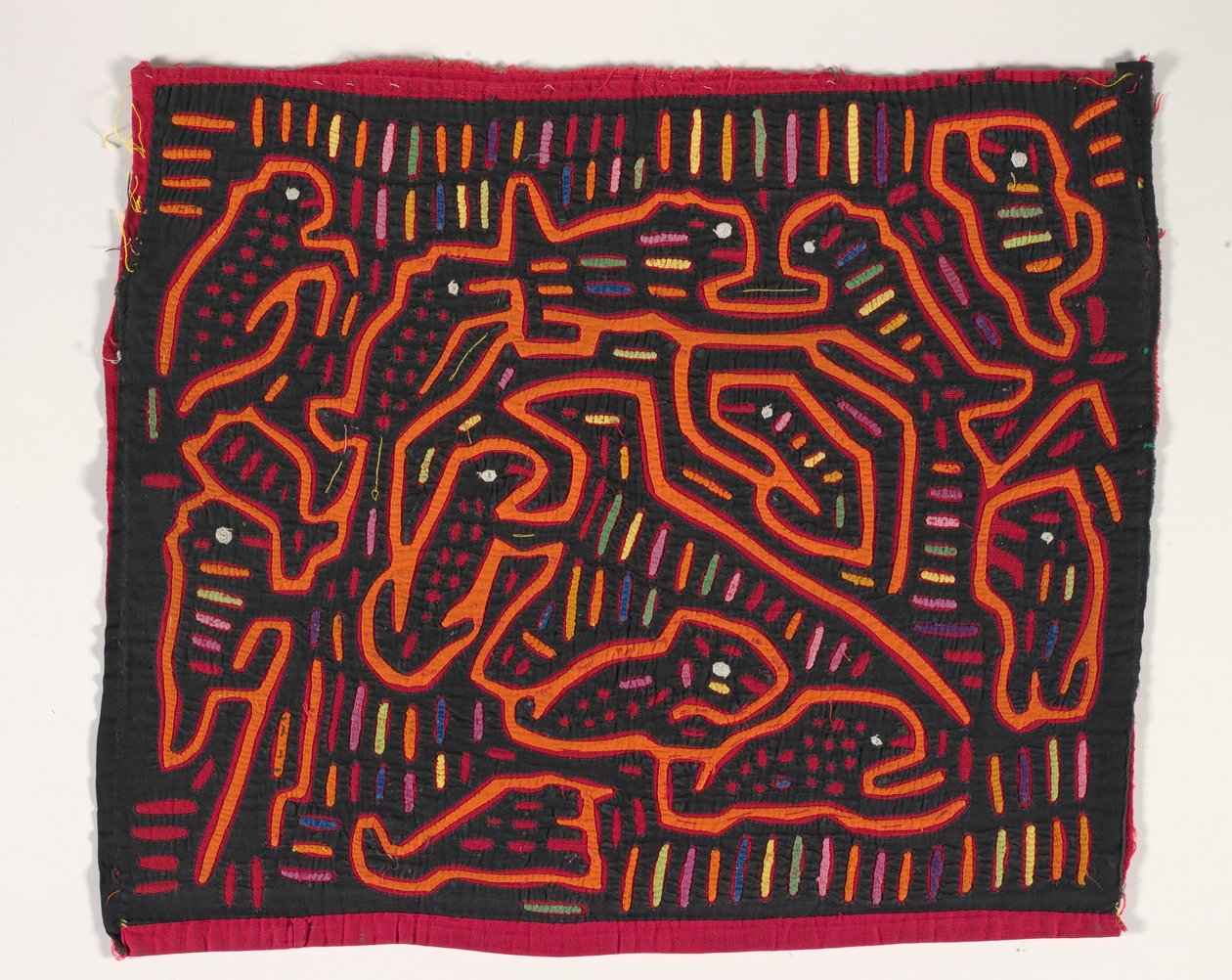 Hemdplatte (Mola), ca. 1950 von Kuna Indian Culture