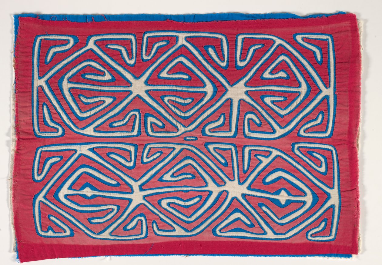 Hemdplatte (Mola), ca. 1950 von Kuna Indian Culture