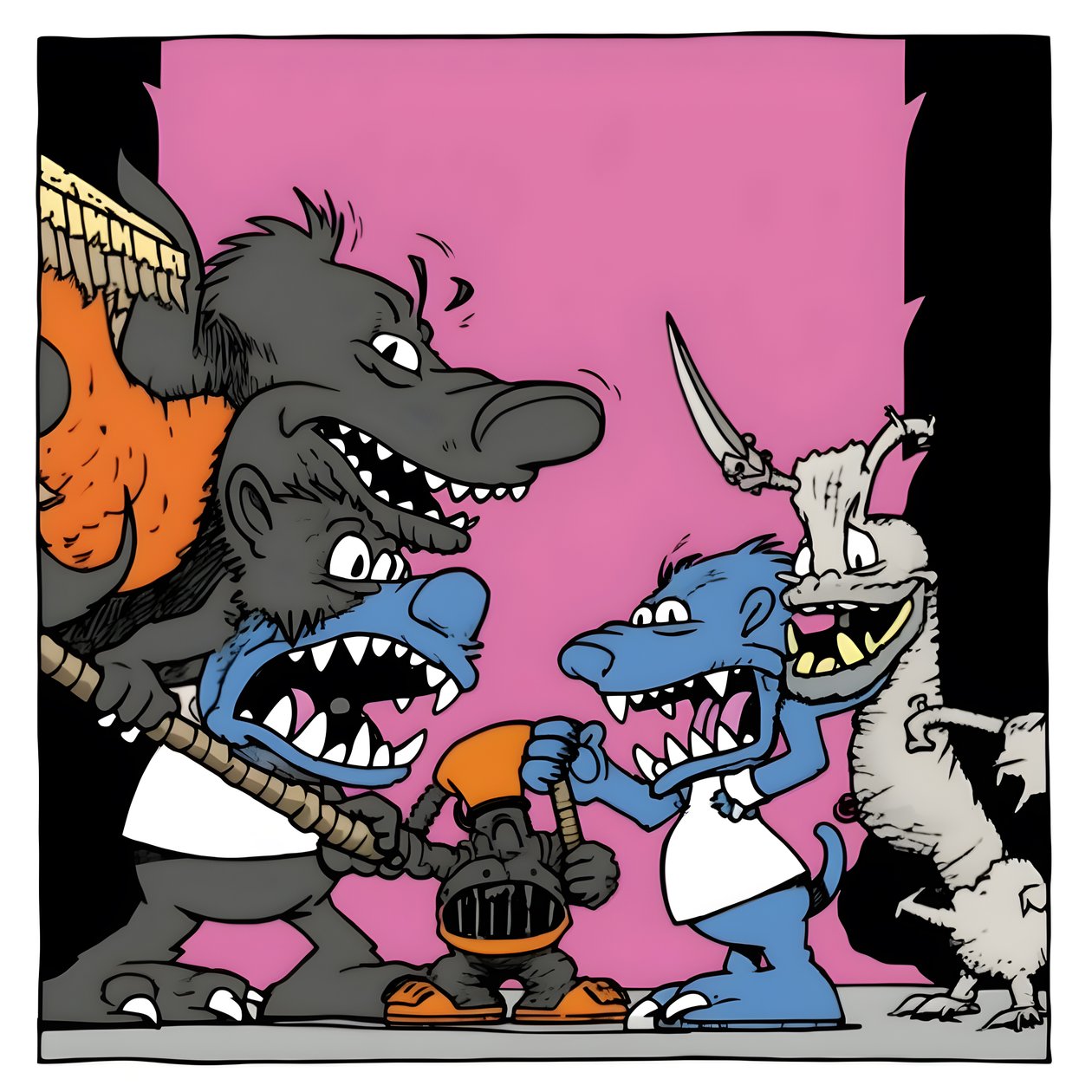 Comic von Kurt Heppke