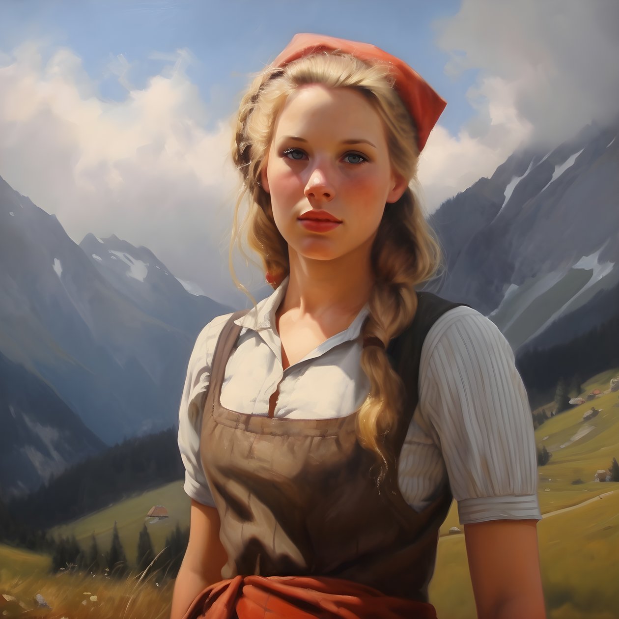 deutsches Mädchen von Kurt Heppke