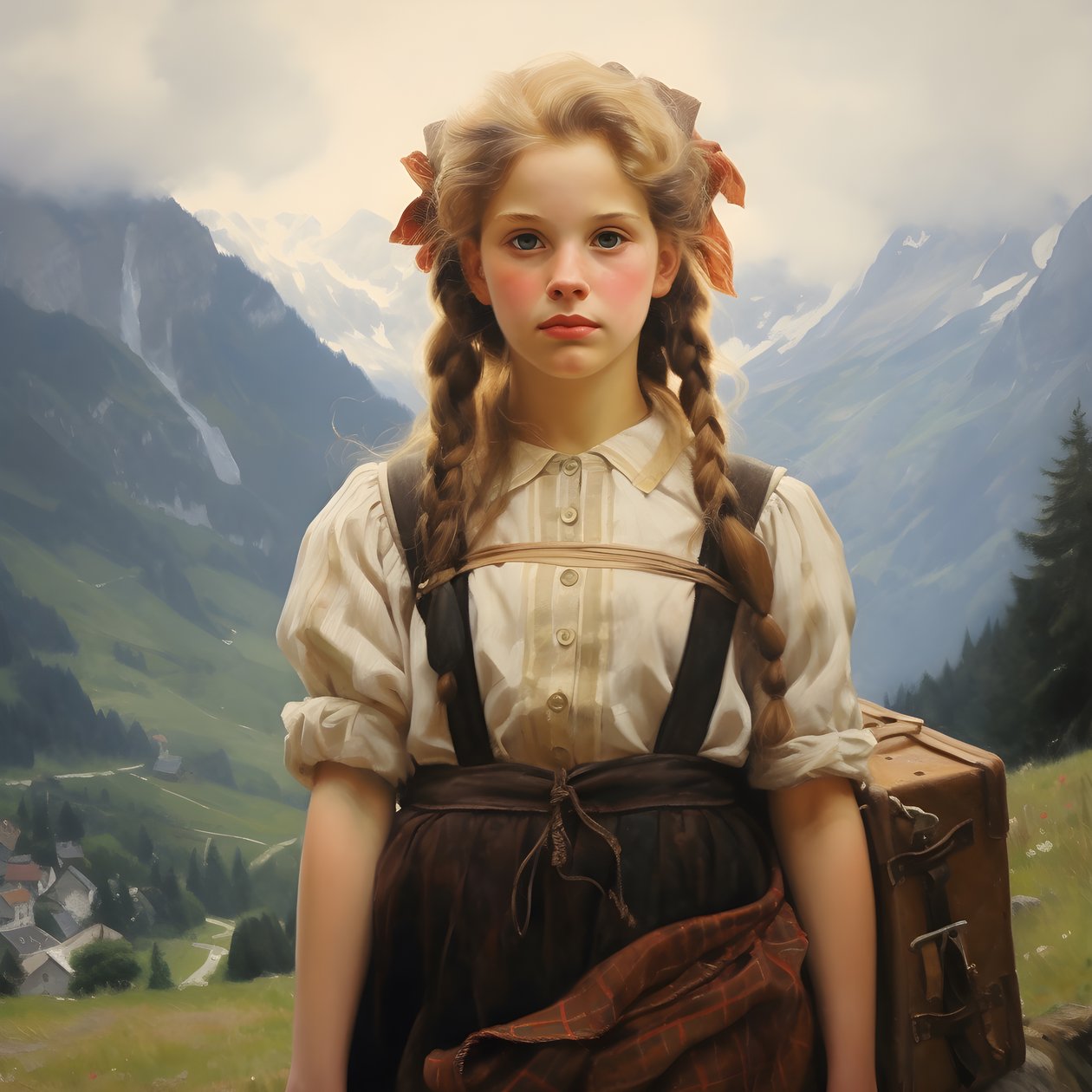 deutsches Mädchen von Kurt Heppke