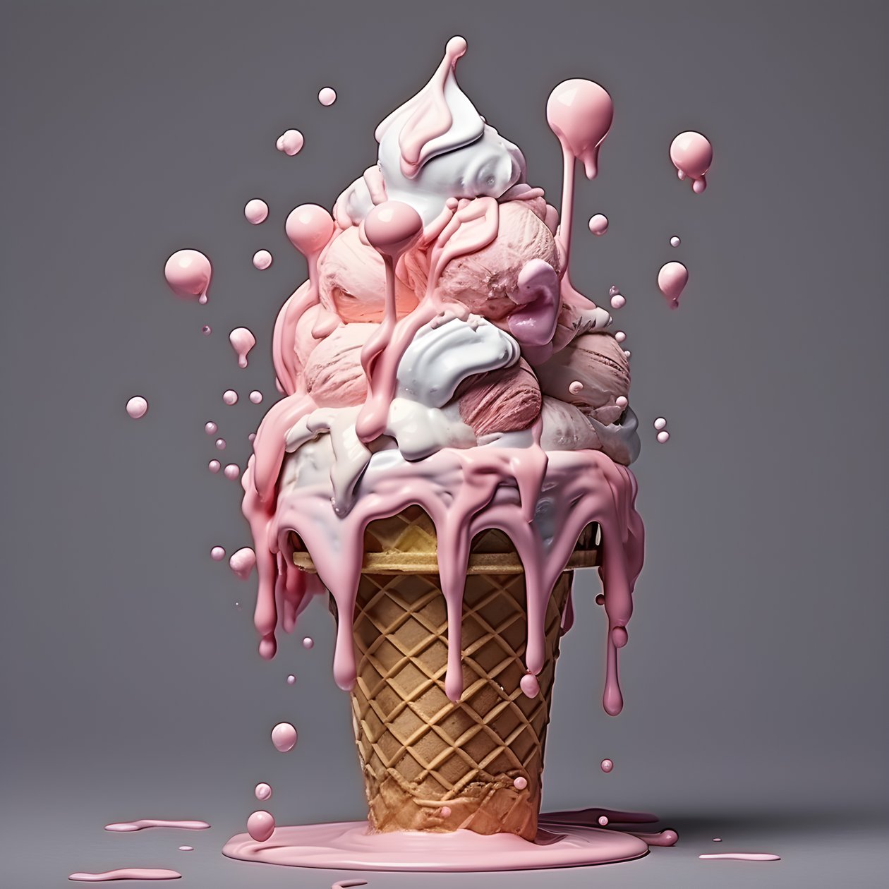 Eiscreme 1 von Kurt Heppke