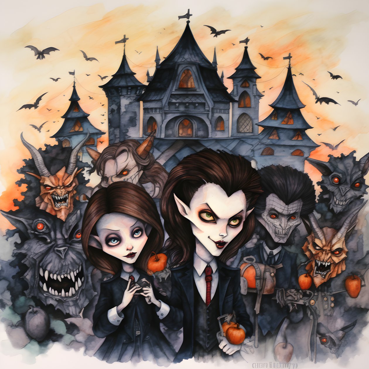 Halloween mit Vampiren und Werwölfen 2 von Kurt Heppke