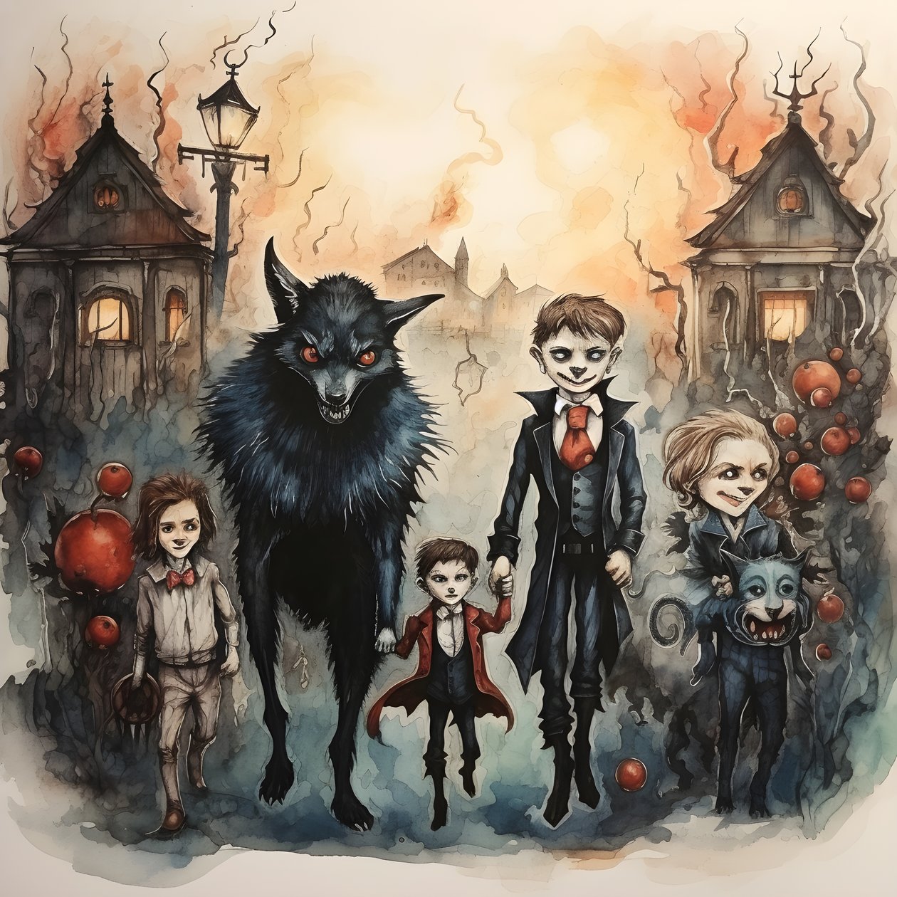 Halloween mit Vampiren und Werwölfen 4 von Kurt Heppke