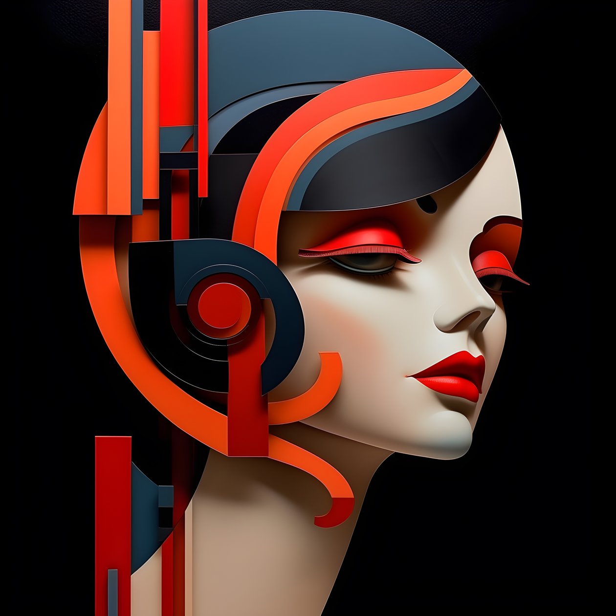 Surrealer Charakterentwurf 2 von Kurt Heppke