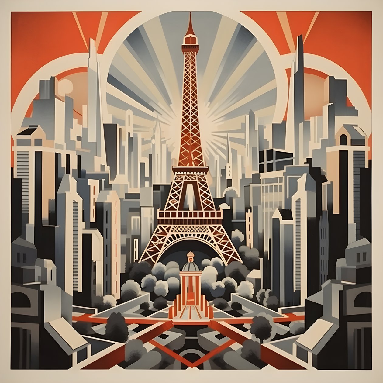 Werbeplakat, Paris, Frankreich 2 von Kurt Heppke