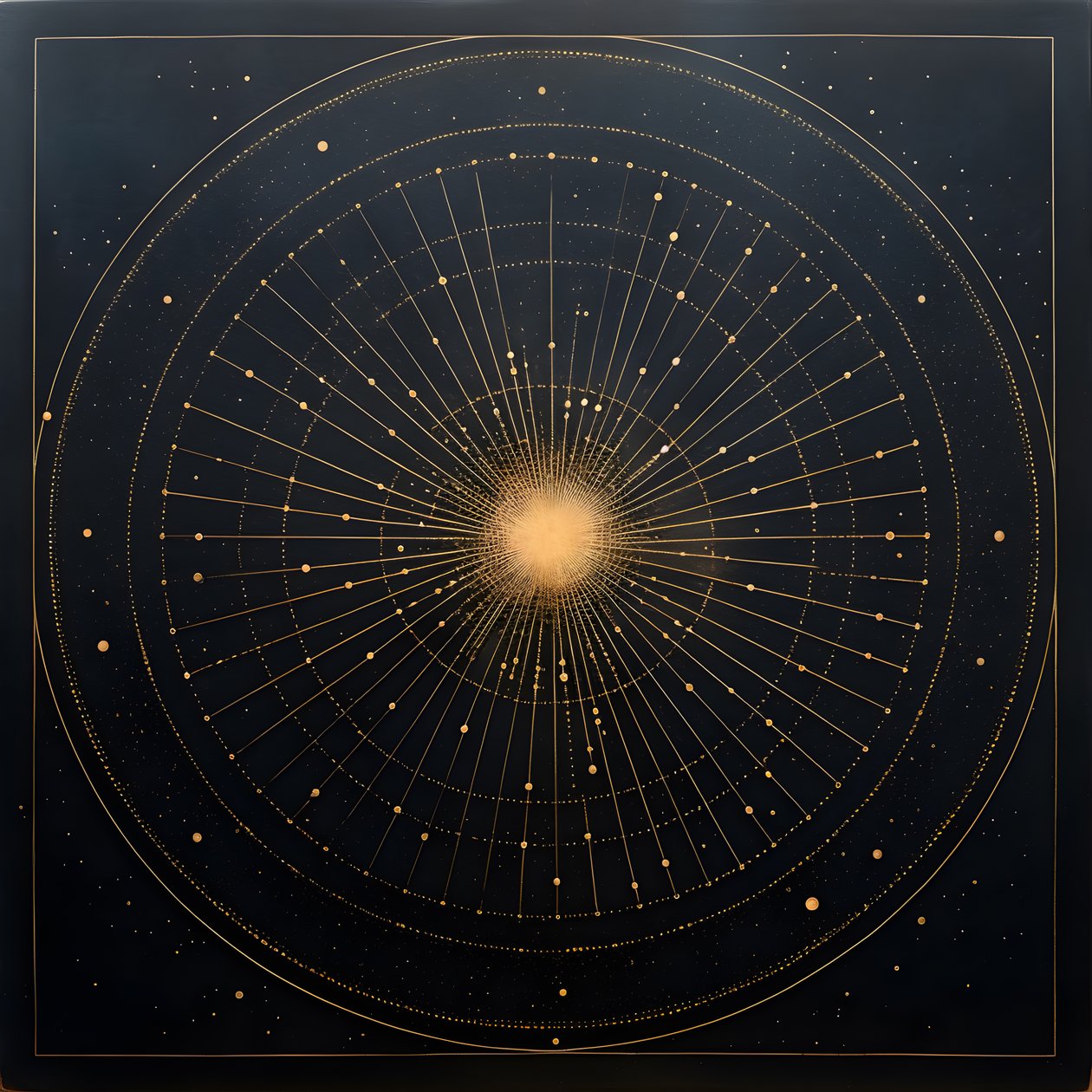 Minimalistische Astronomie 2 von Kurt Heppke