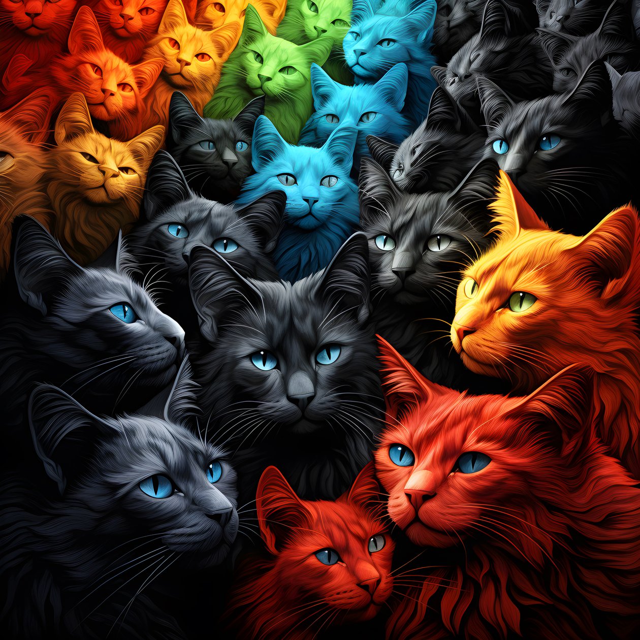 Die Katze 1 von Kurt Heppke