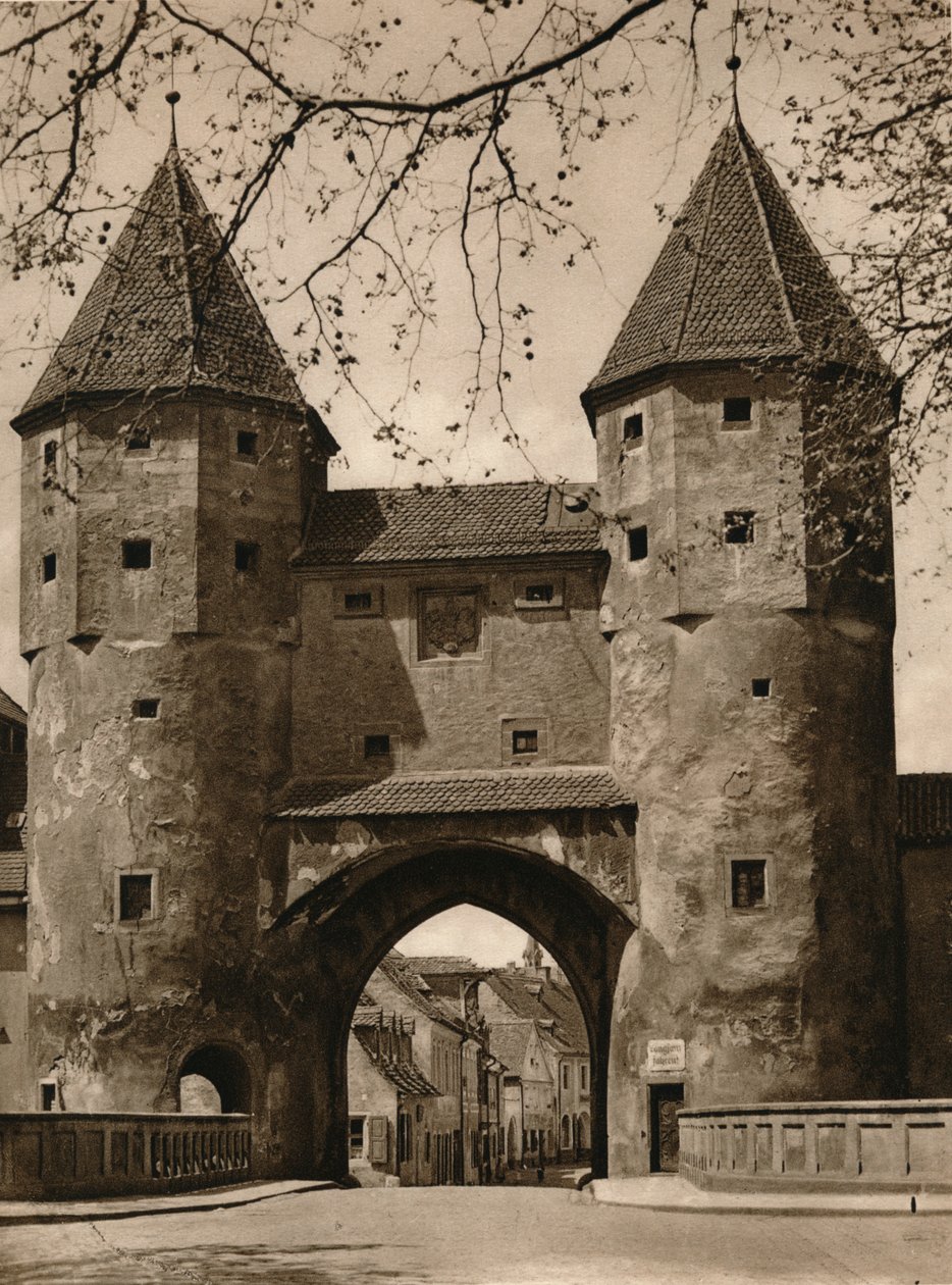 Amberg. Nabburger Tor von Kurt Hielscher