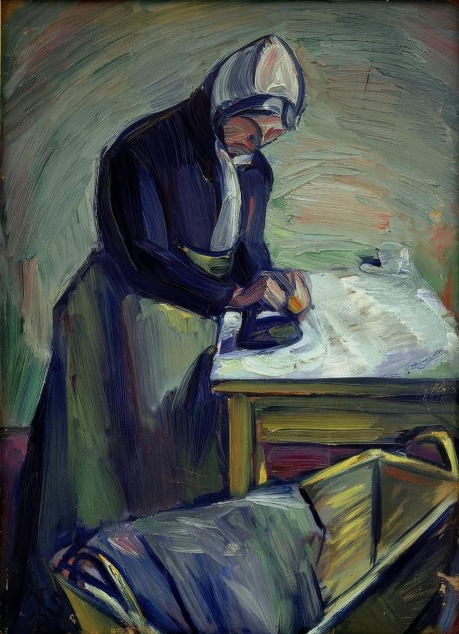 Die Plätterin von Kurt Schwitters