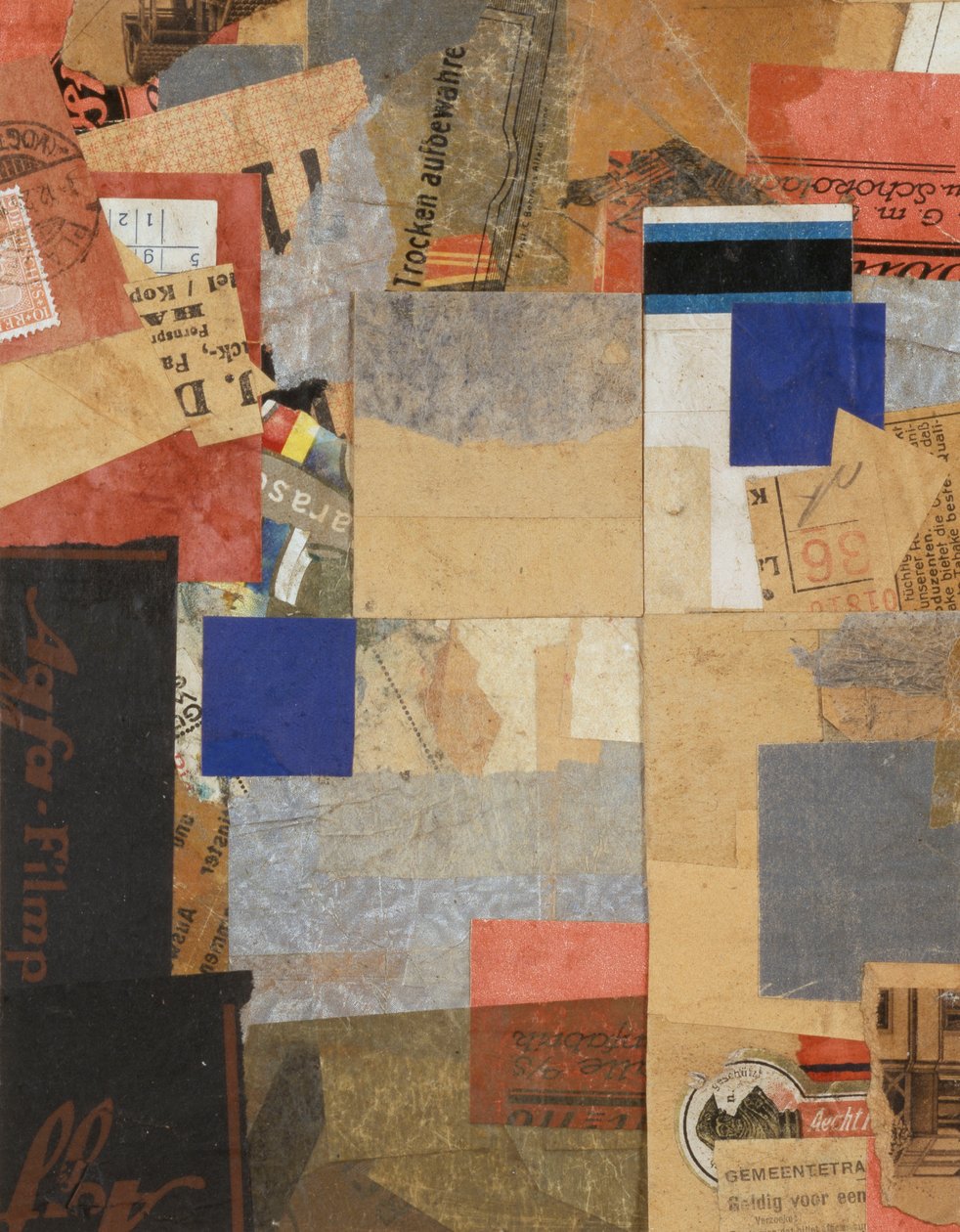 Fernspr. MZ 26,53, 1926 von Kurt Schwitters