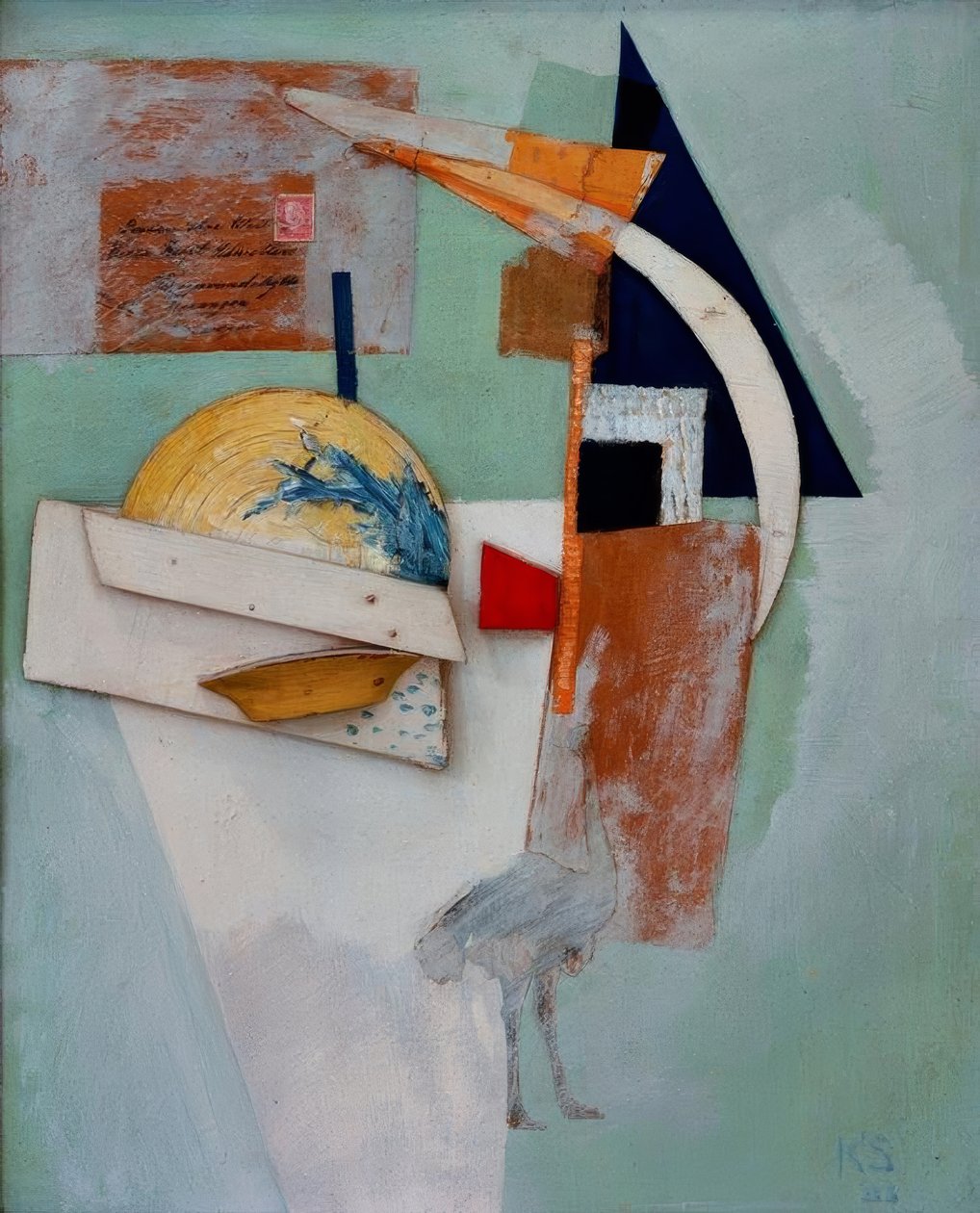 Halbmond Ugelvik von Kurt Schwitters