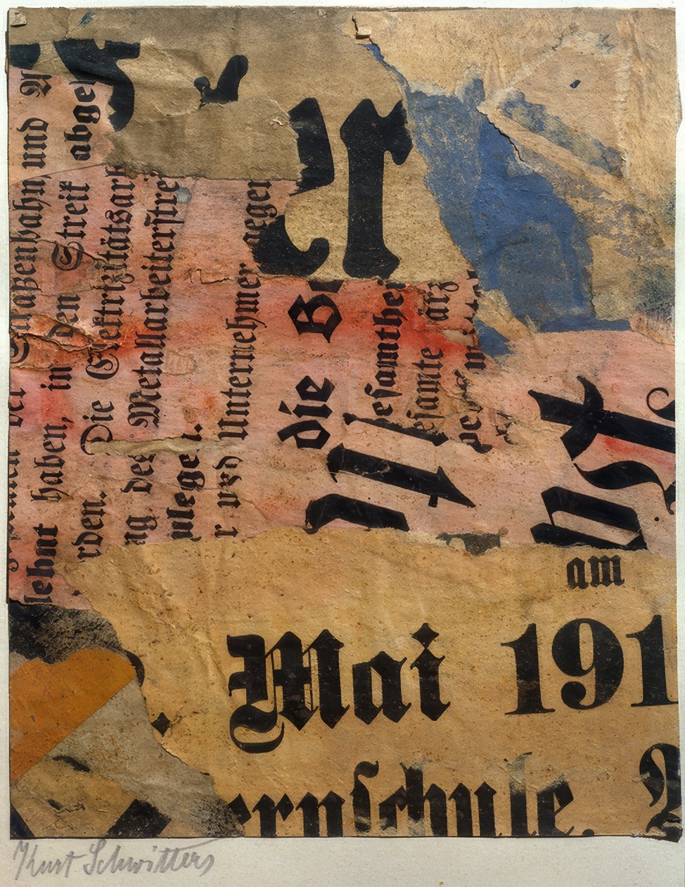 Mai 191 von Kurt Schwitters