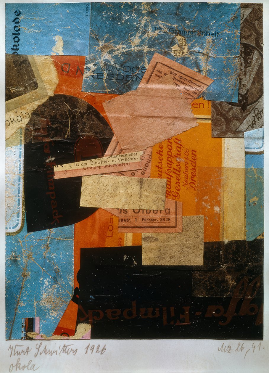 Mz 26,41 okola von Kurt Schwitters