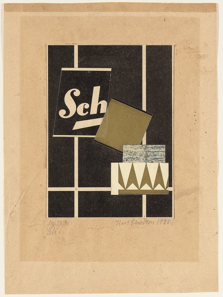 Mz 26,45 Sch. von Kurt Schwitters